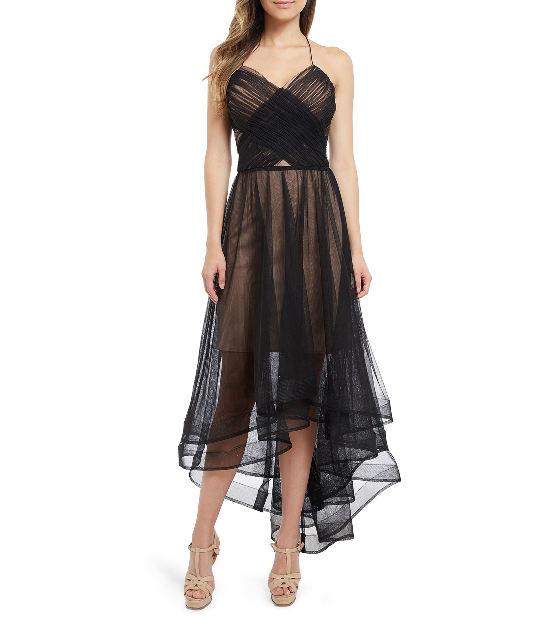 Novenna Vestido de noche largo Mujer - El Palacio de Hierro Novenna Vestido de noche largo Mujer - El Palacio de Hierro