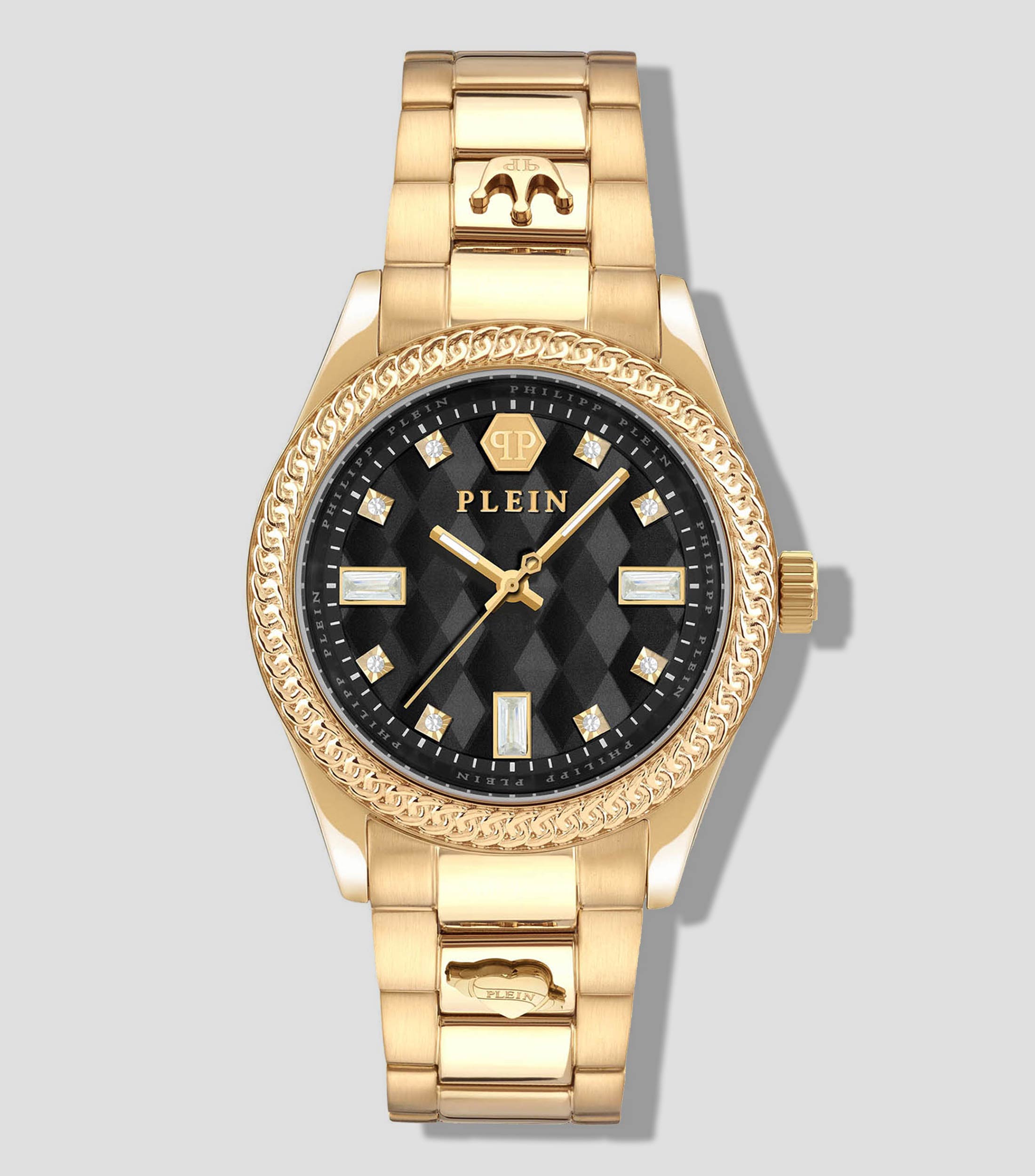 Reloj para mujer Queen Casual, Dorado