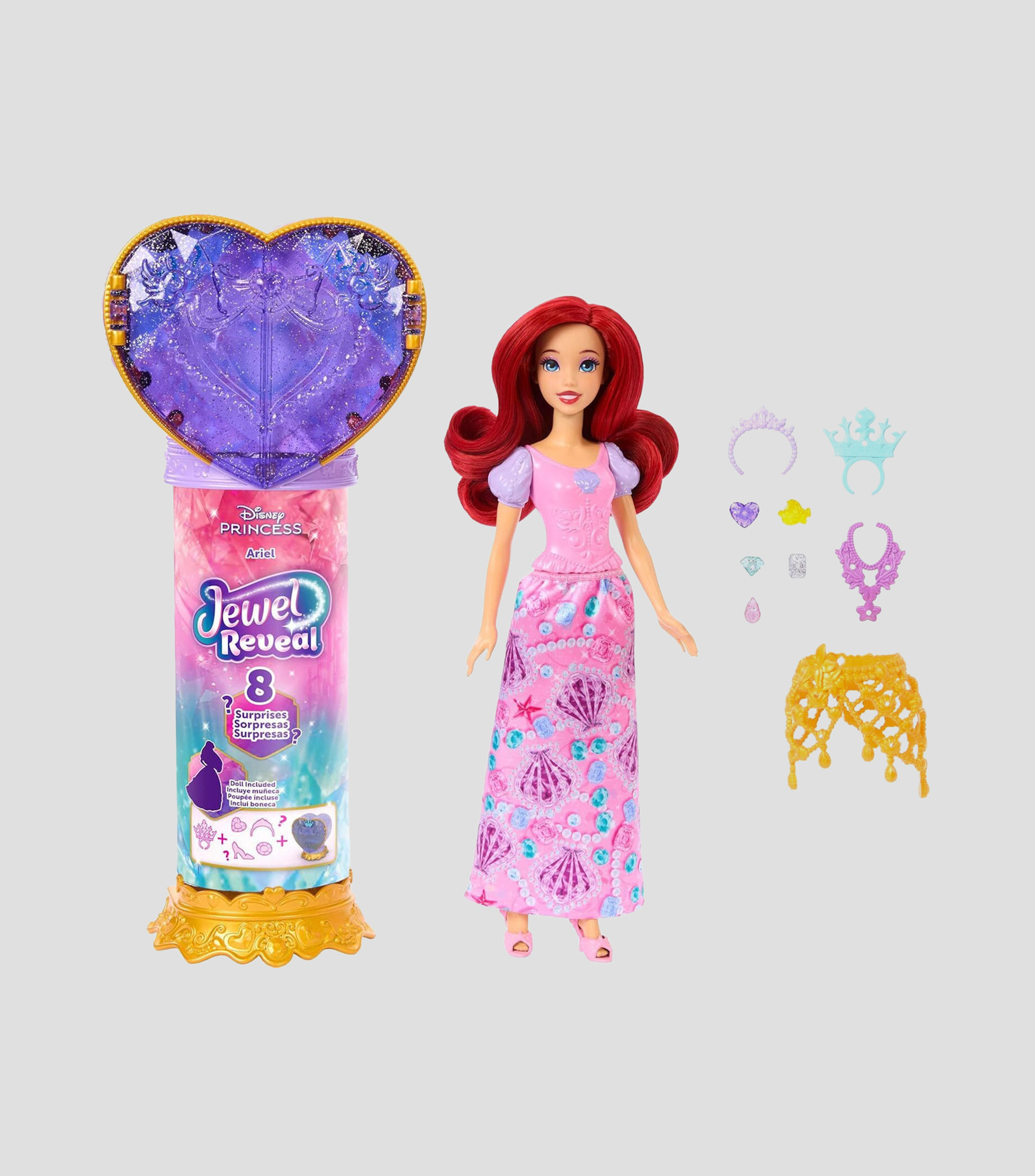 Muñeca sorpresa Princesa Ariel