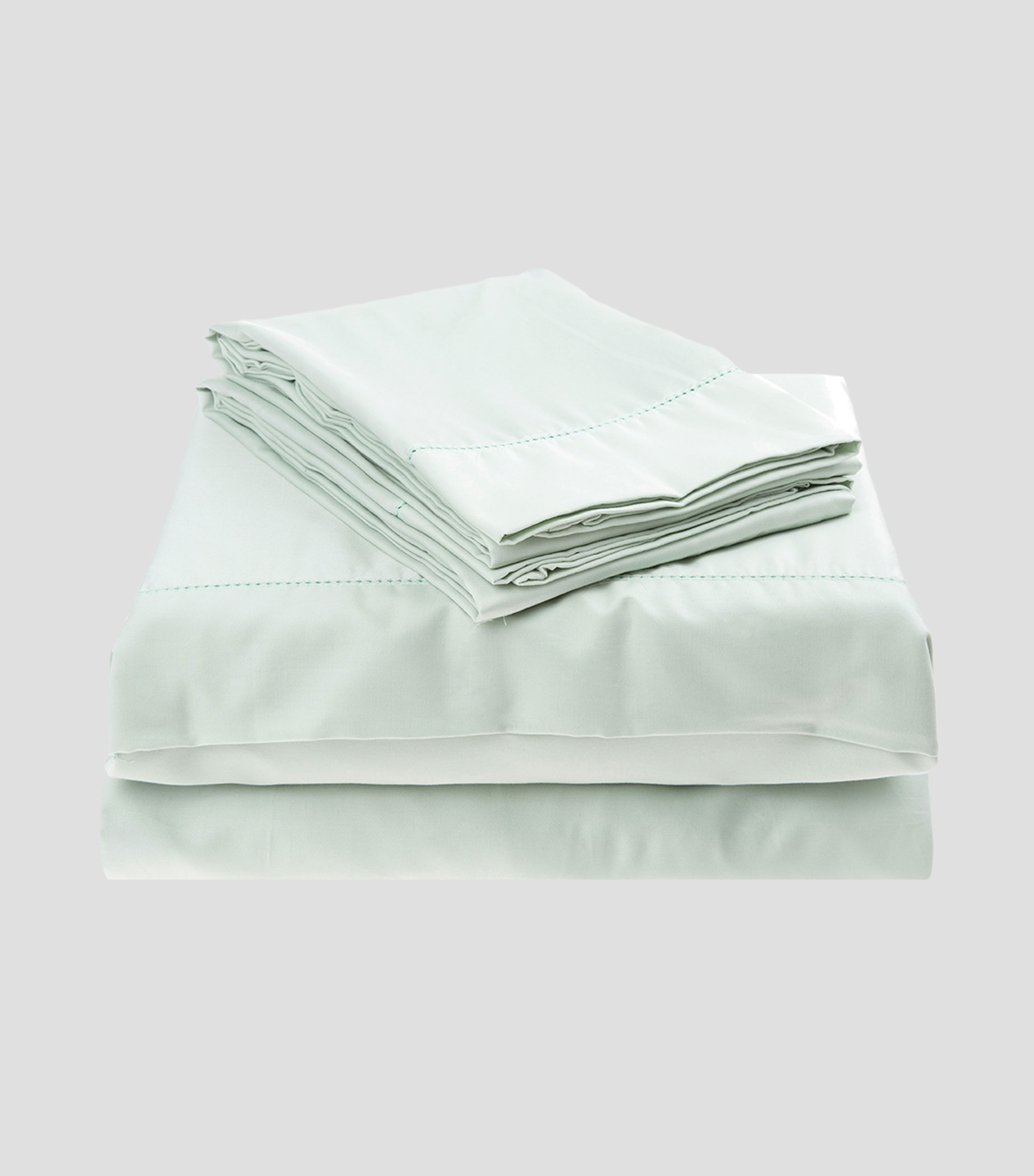 Juego de Sábanas Matrimonial Sateen Menta
