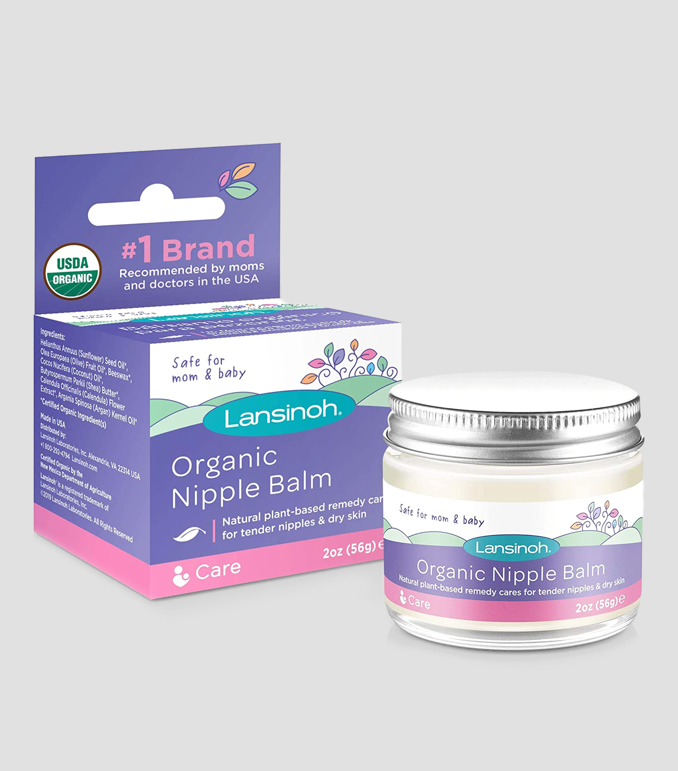 Bálsamo Orgánico para Pezones, 56 g