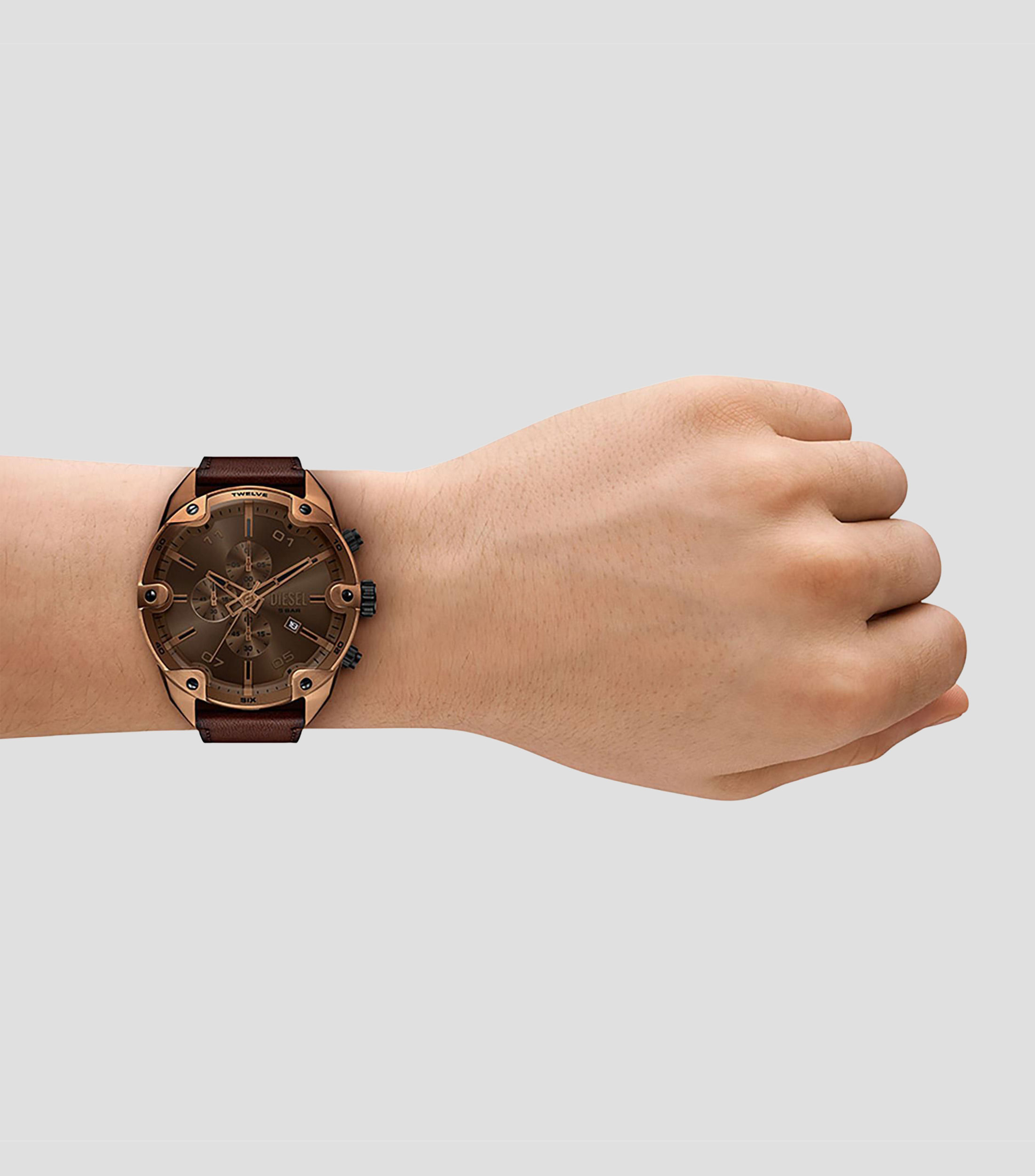 Reloj para hombre Spiked casual Café