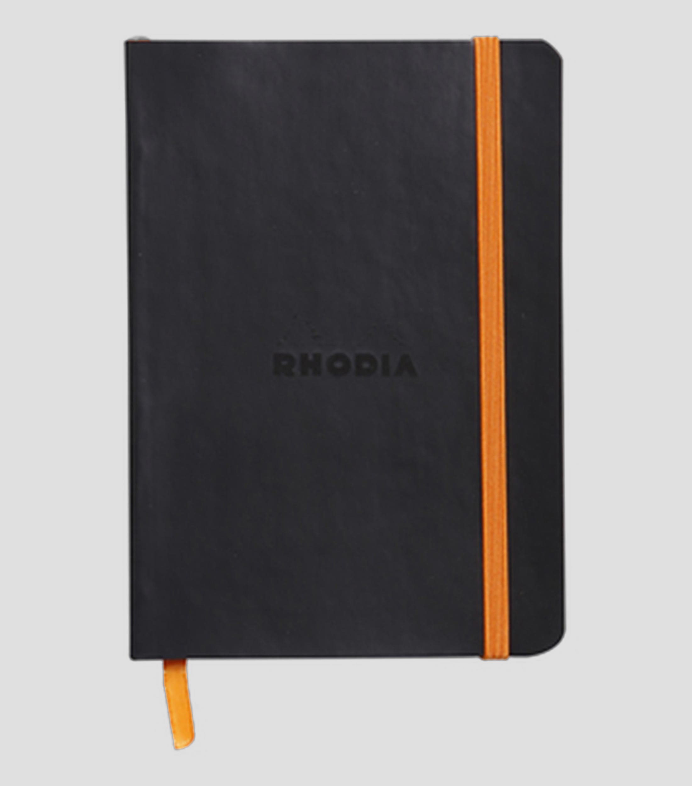 Libreta Rhodia A6 con 72 hojas raya Negro