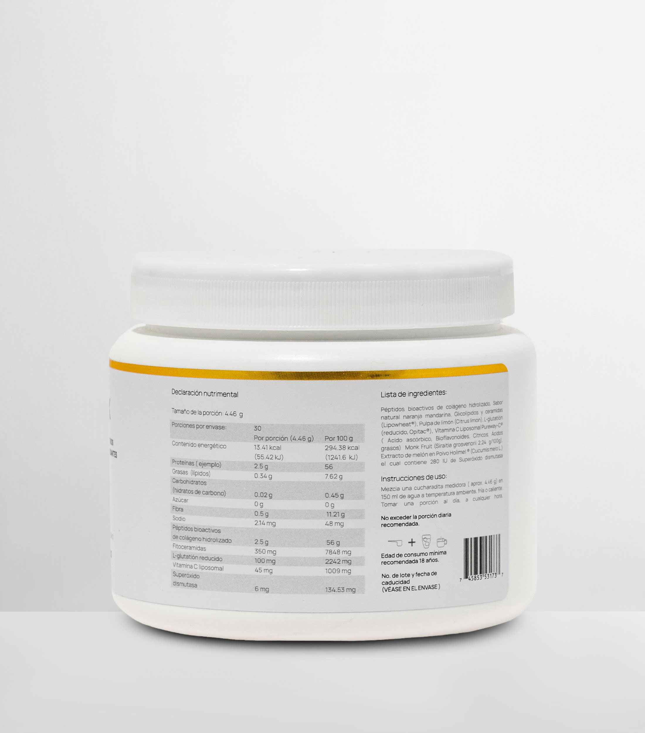Suplemento Alimenticio 4SKNAX, 134 g