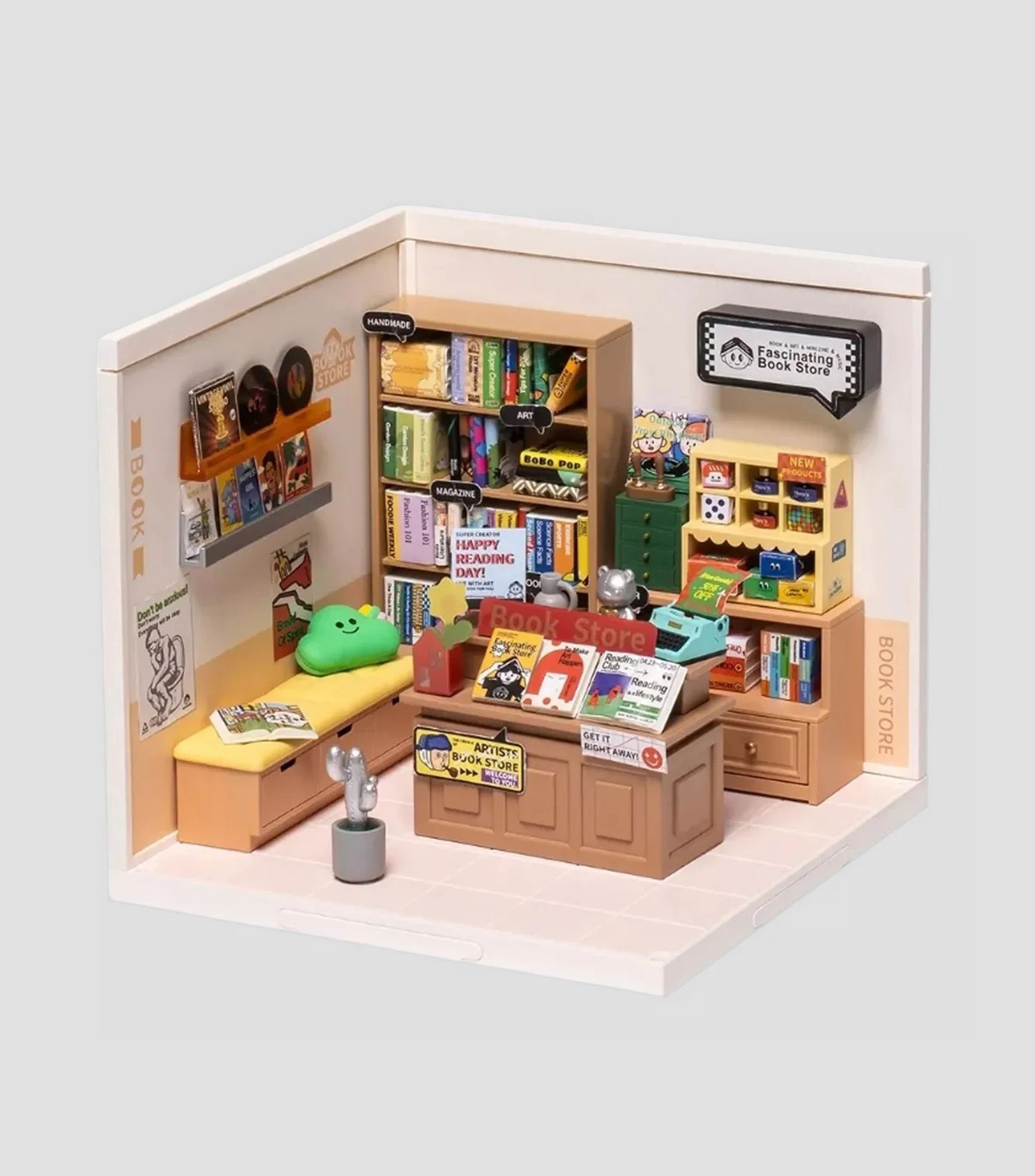 Armable 3D Librería Fascinante