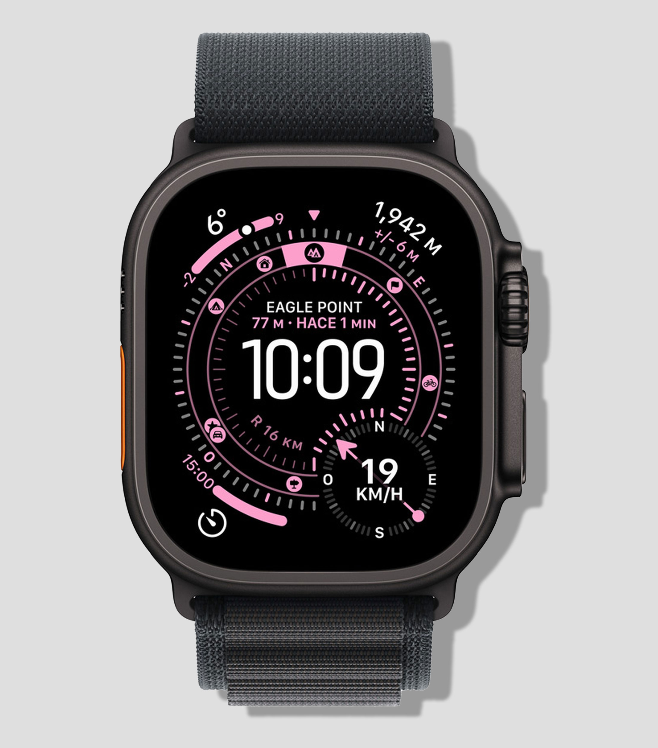 Apple Watch Ultra 3 GPS de 49 mm, Caja de Titanio