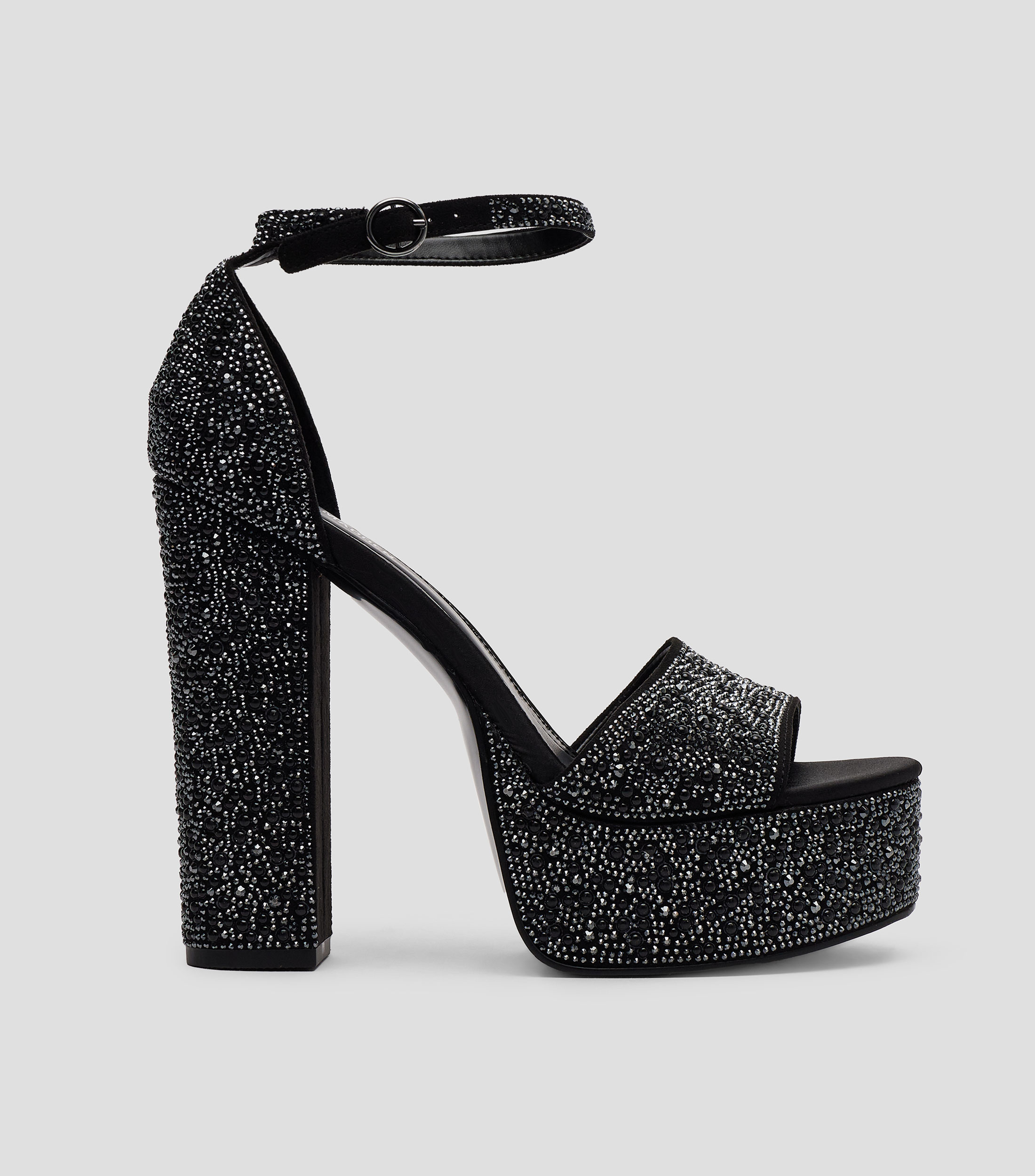 Sandalias con tacón ancho de 14 cm Mujer