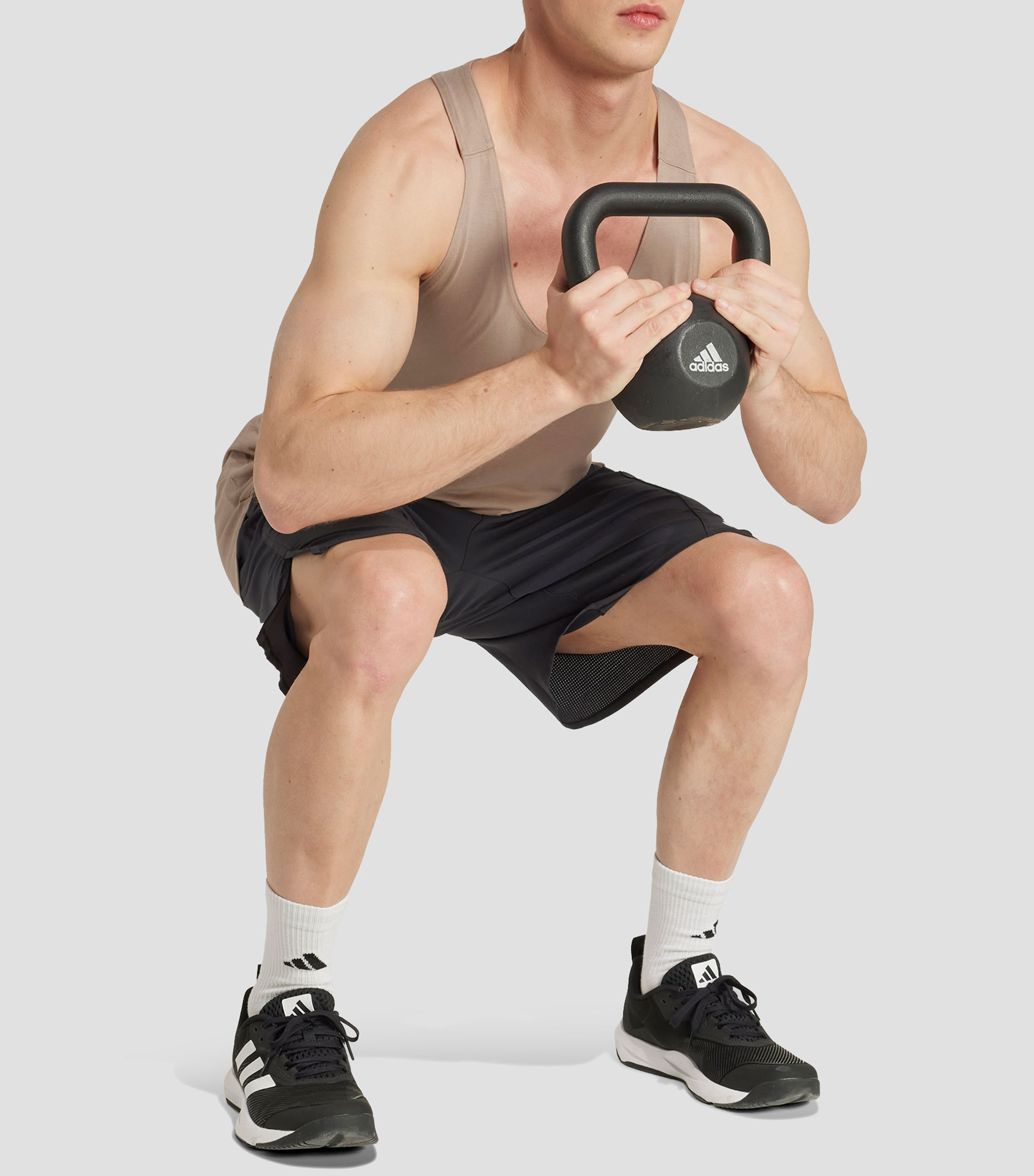 Playera para entrenamiento PrimeLift Stringer lisa Hombre