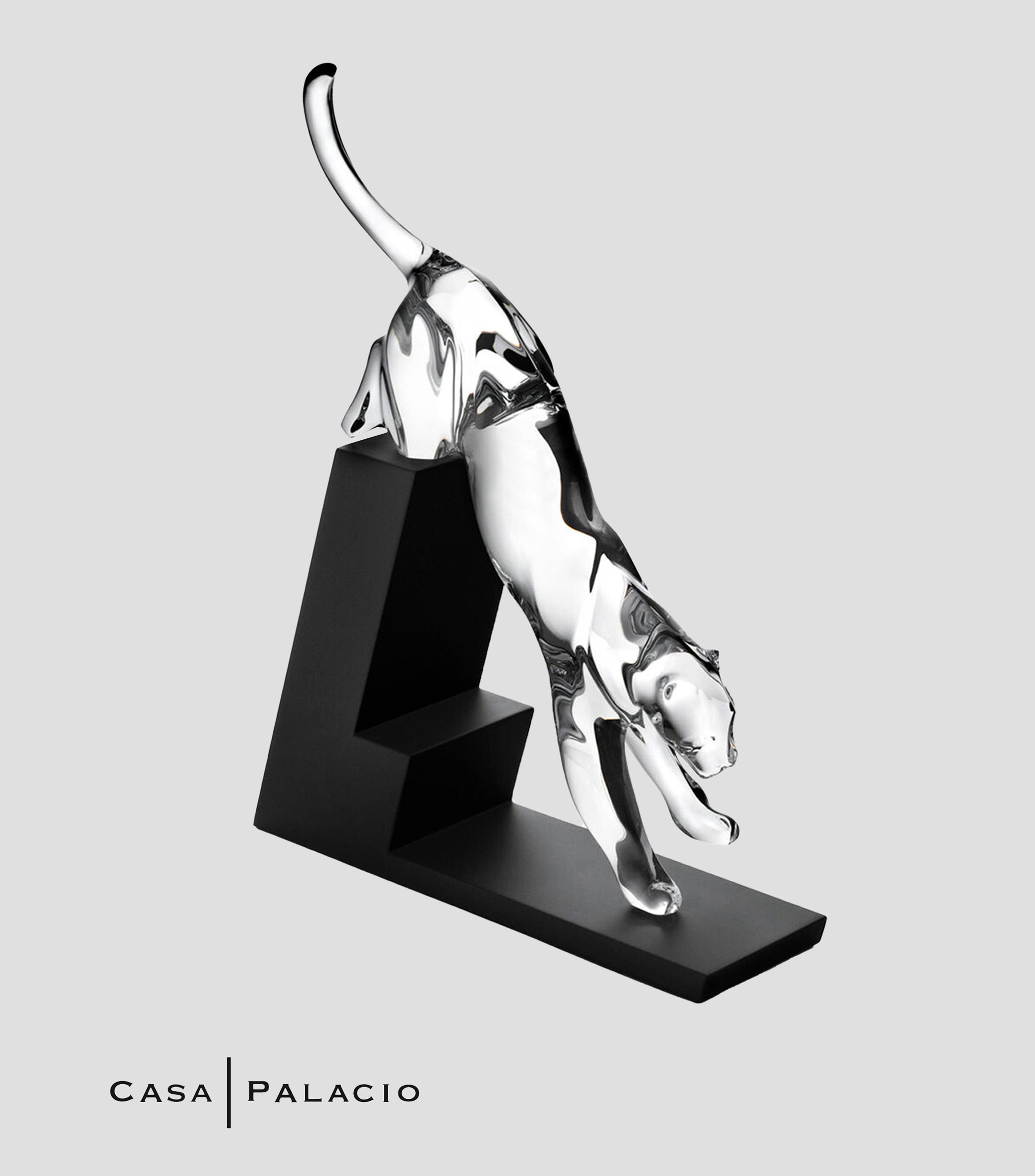 Figura Panthere The Leap Transparente