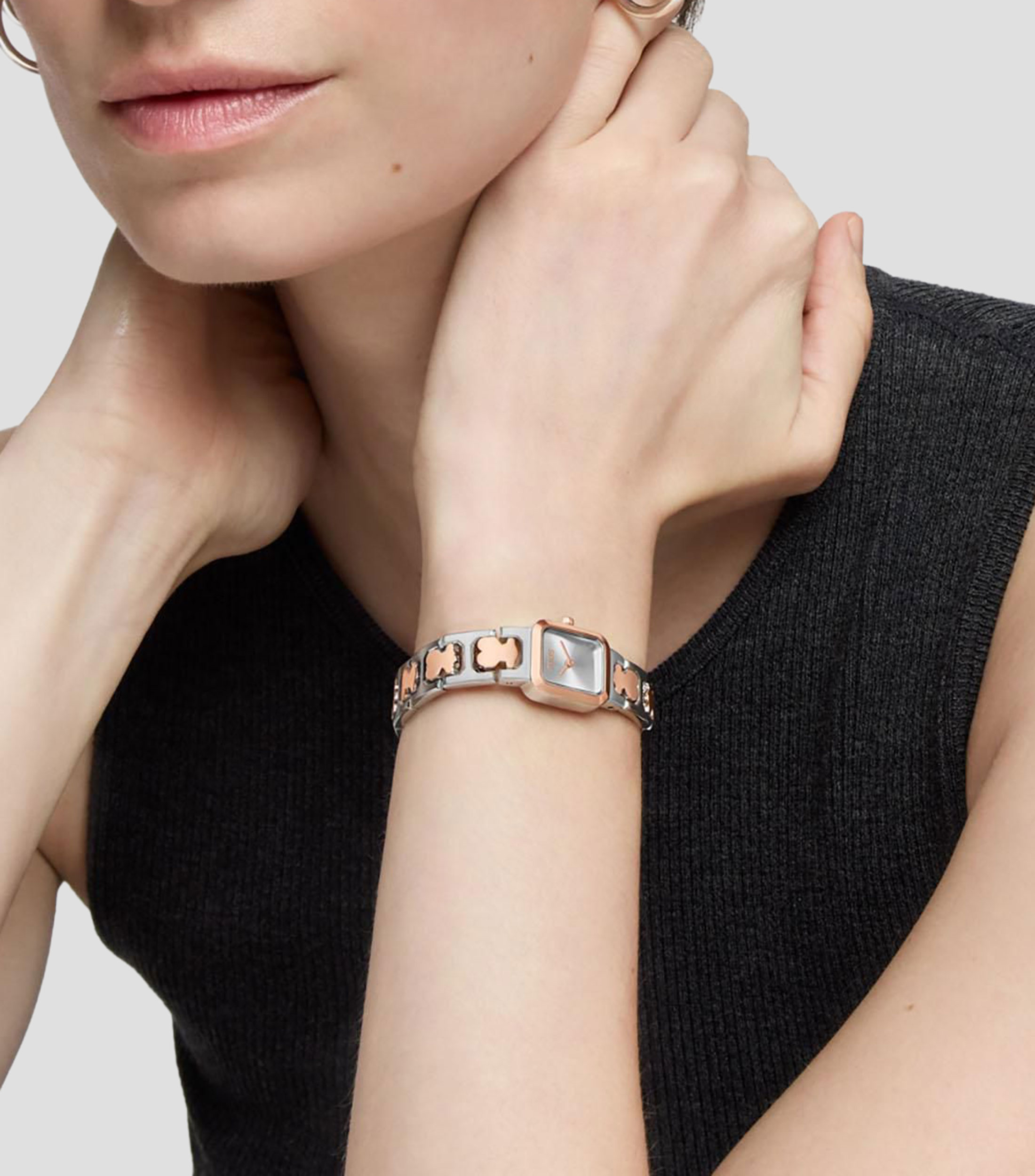 Reloj para Mujer Icon Time Casual Plateado