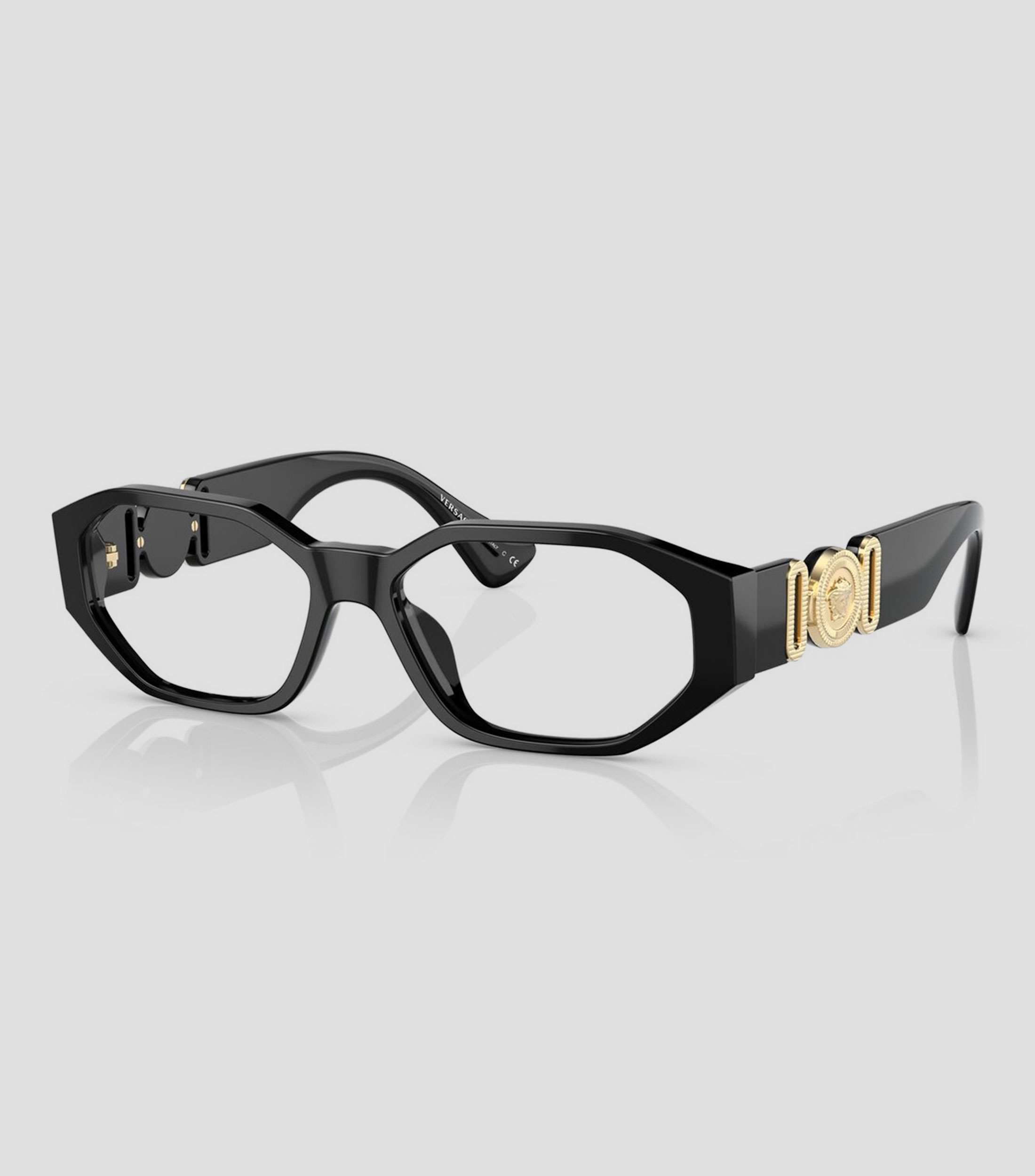 Lentes oftálmicos irregulares Biggie negros Hombre