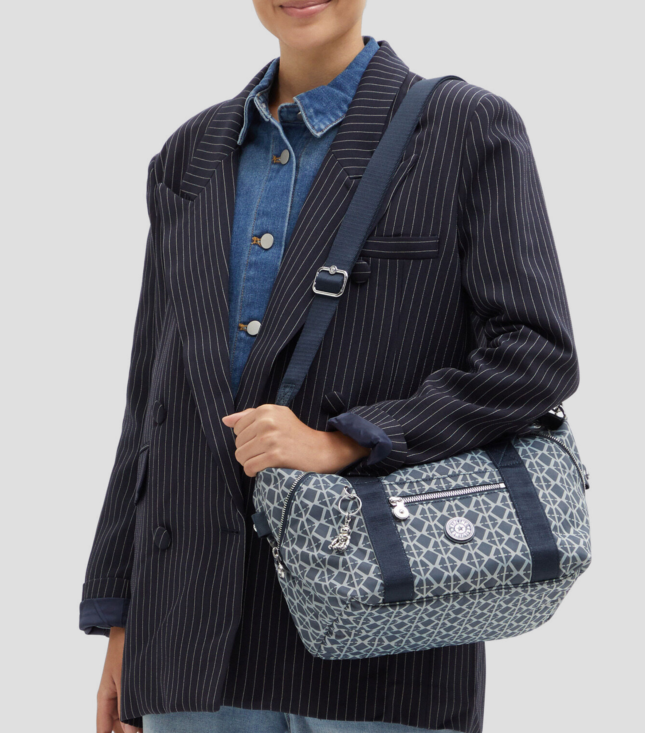 Bolsa shoulder Art Mini estampada Mujer