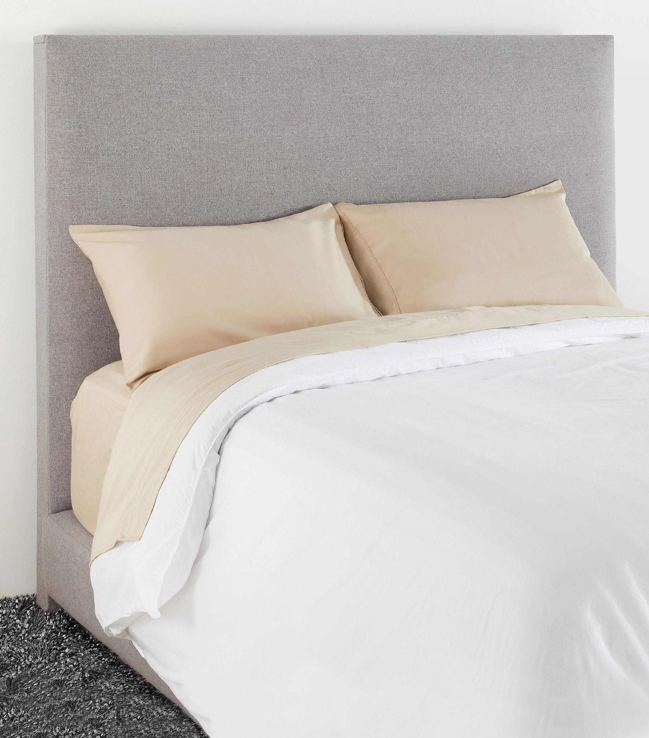 Set de funda para Duvet individual Blanco