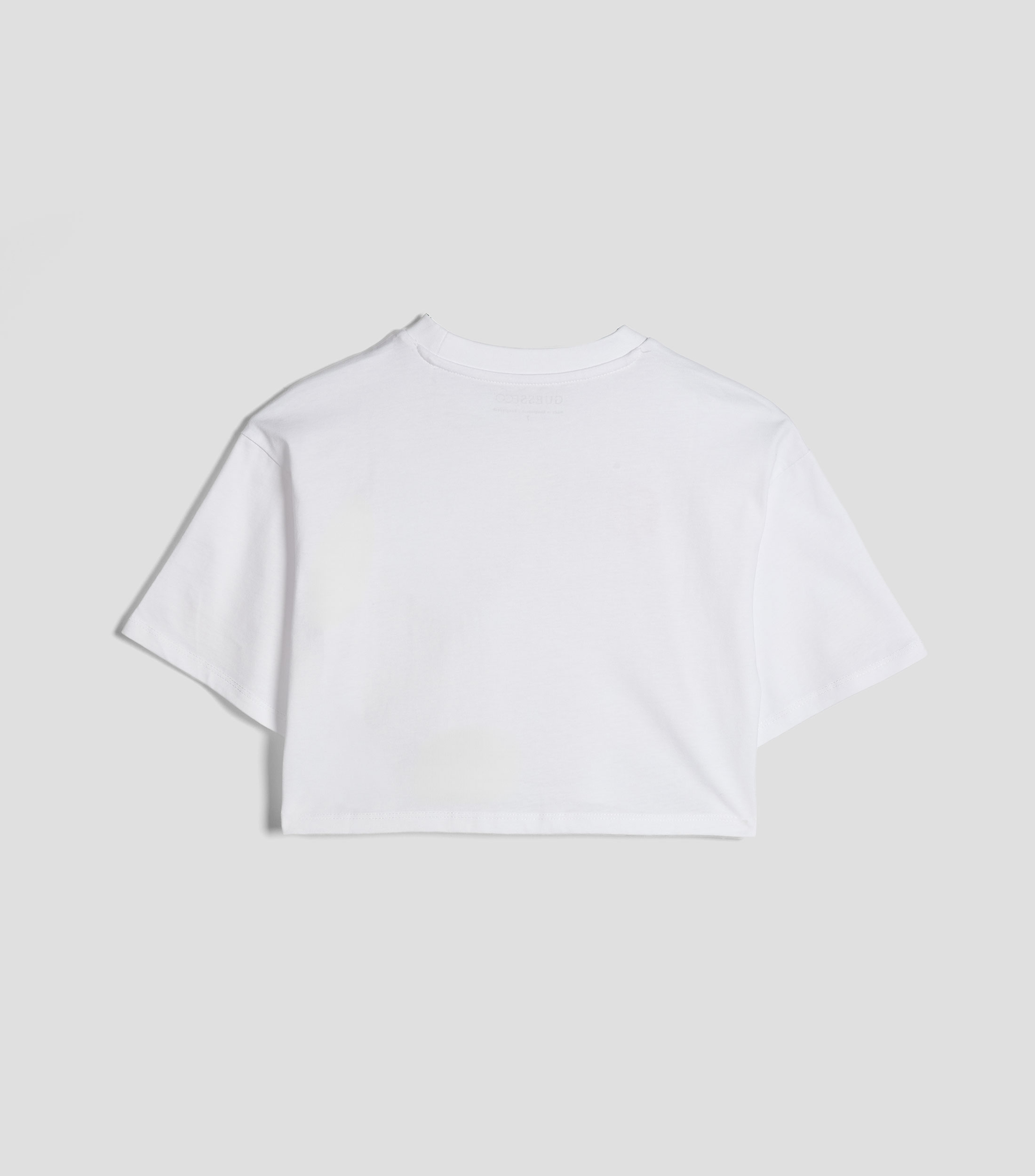 Playera cuello redondo manga corta lisa Niña