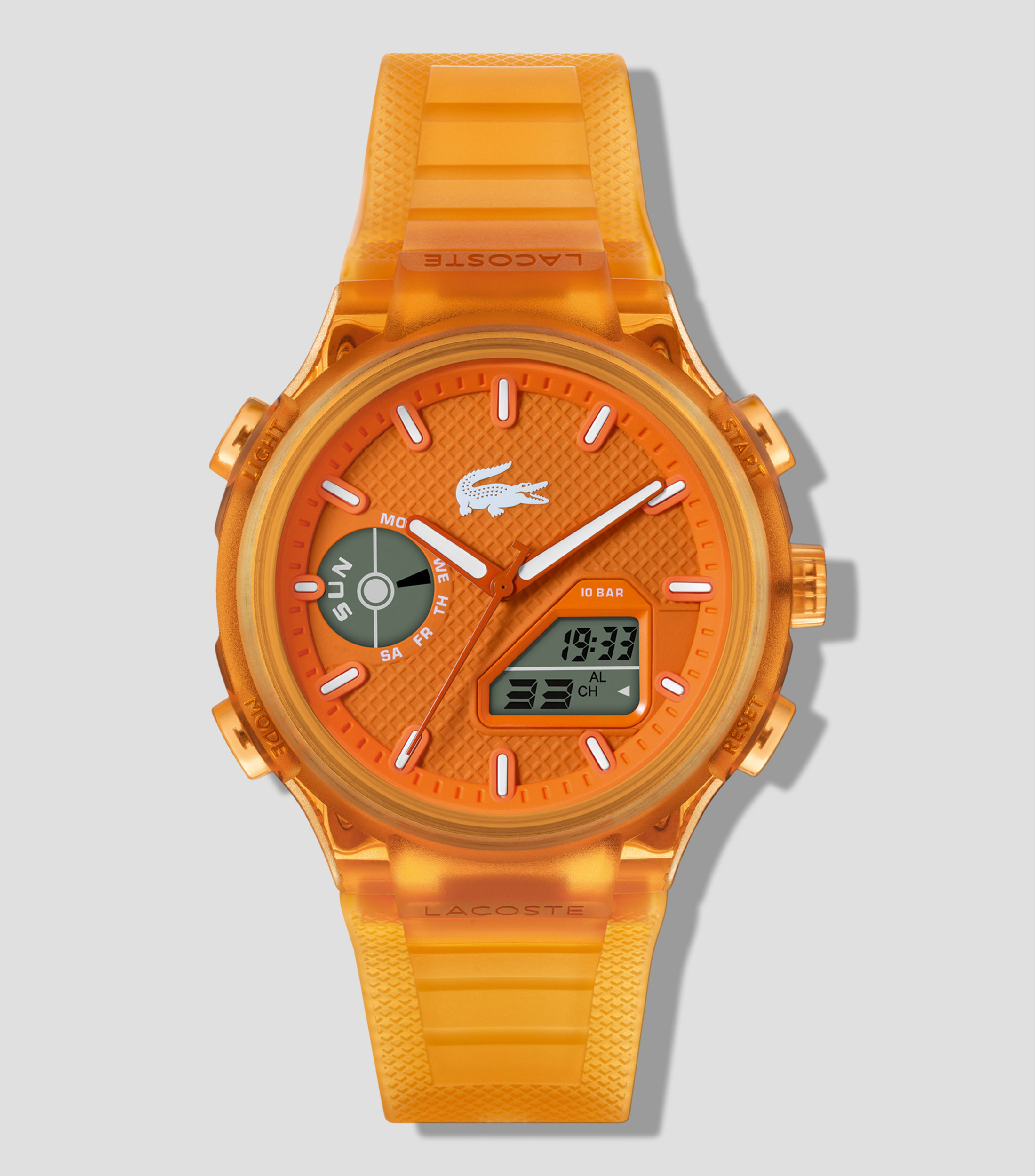 Reloj para Hombre Deportivo, Naranja