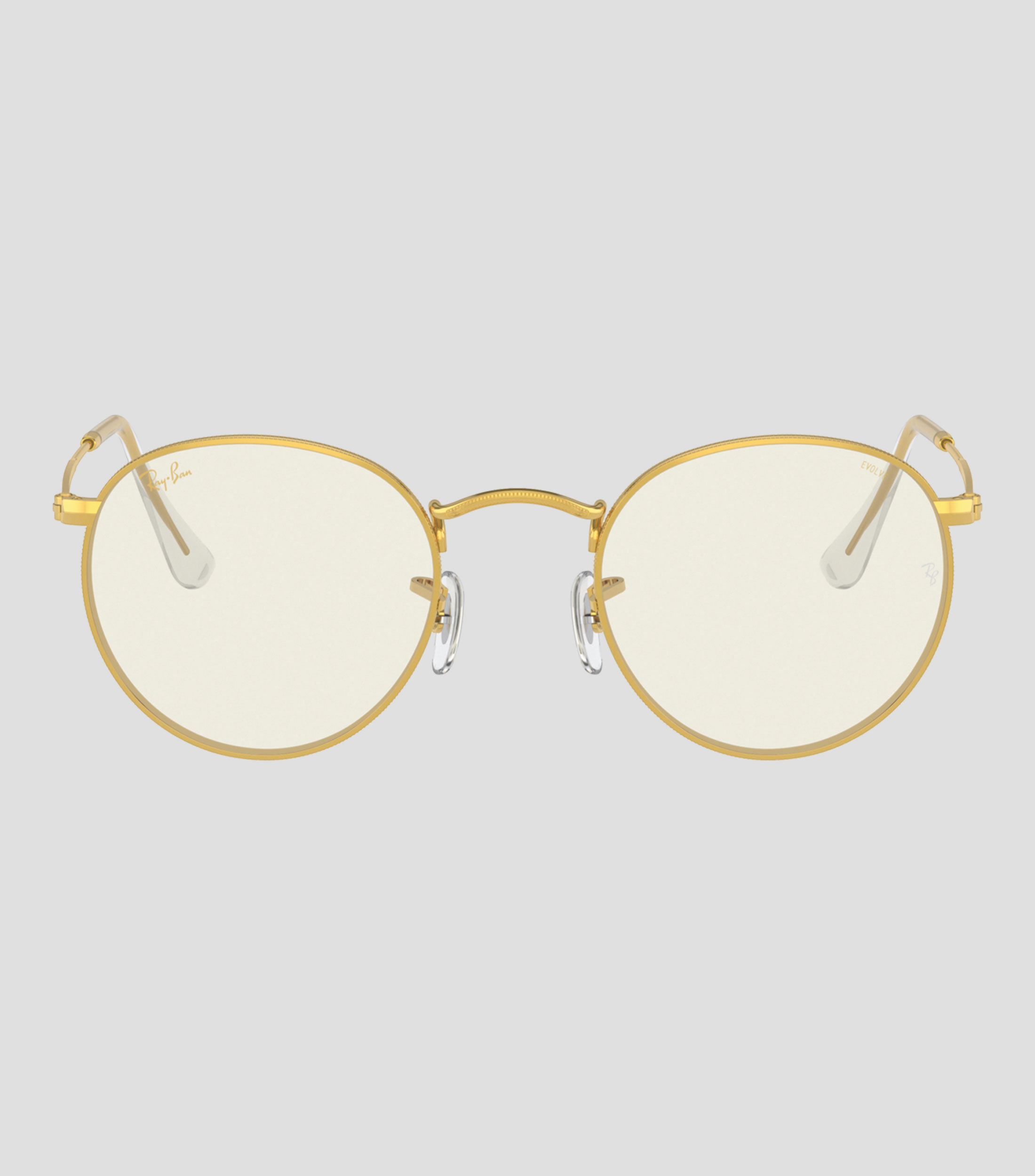 Lentes de sol Redondos Dorados Unisex