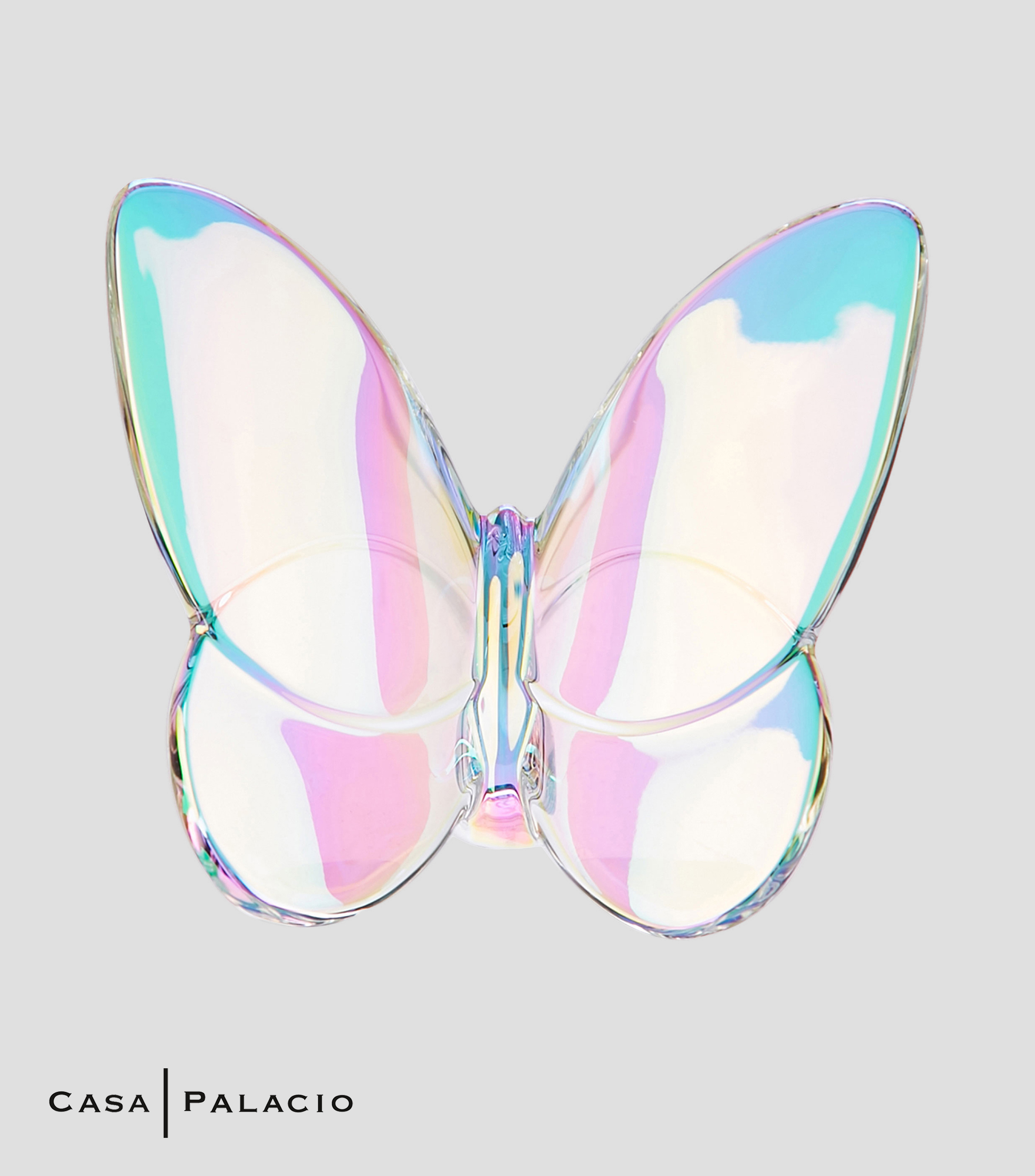 Mariposa en cristal