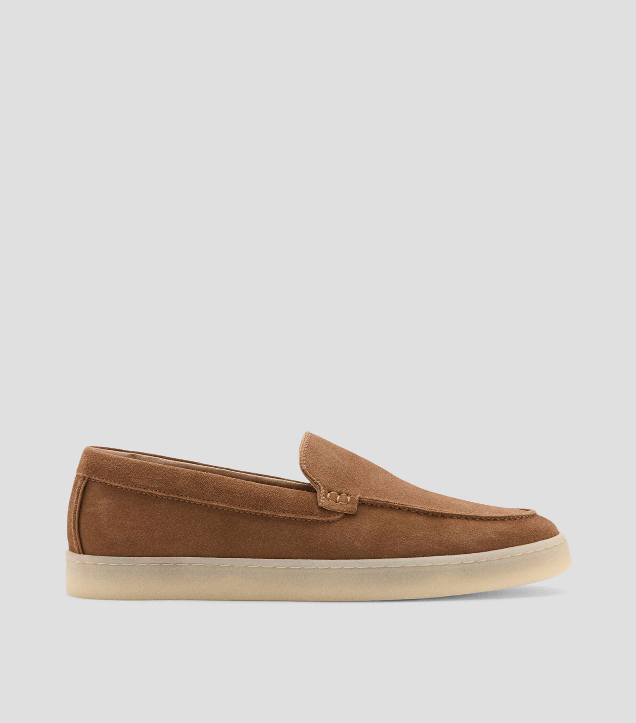Zapatos casuales Easy en piel de serraje Hombre