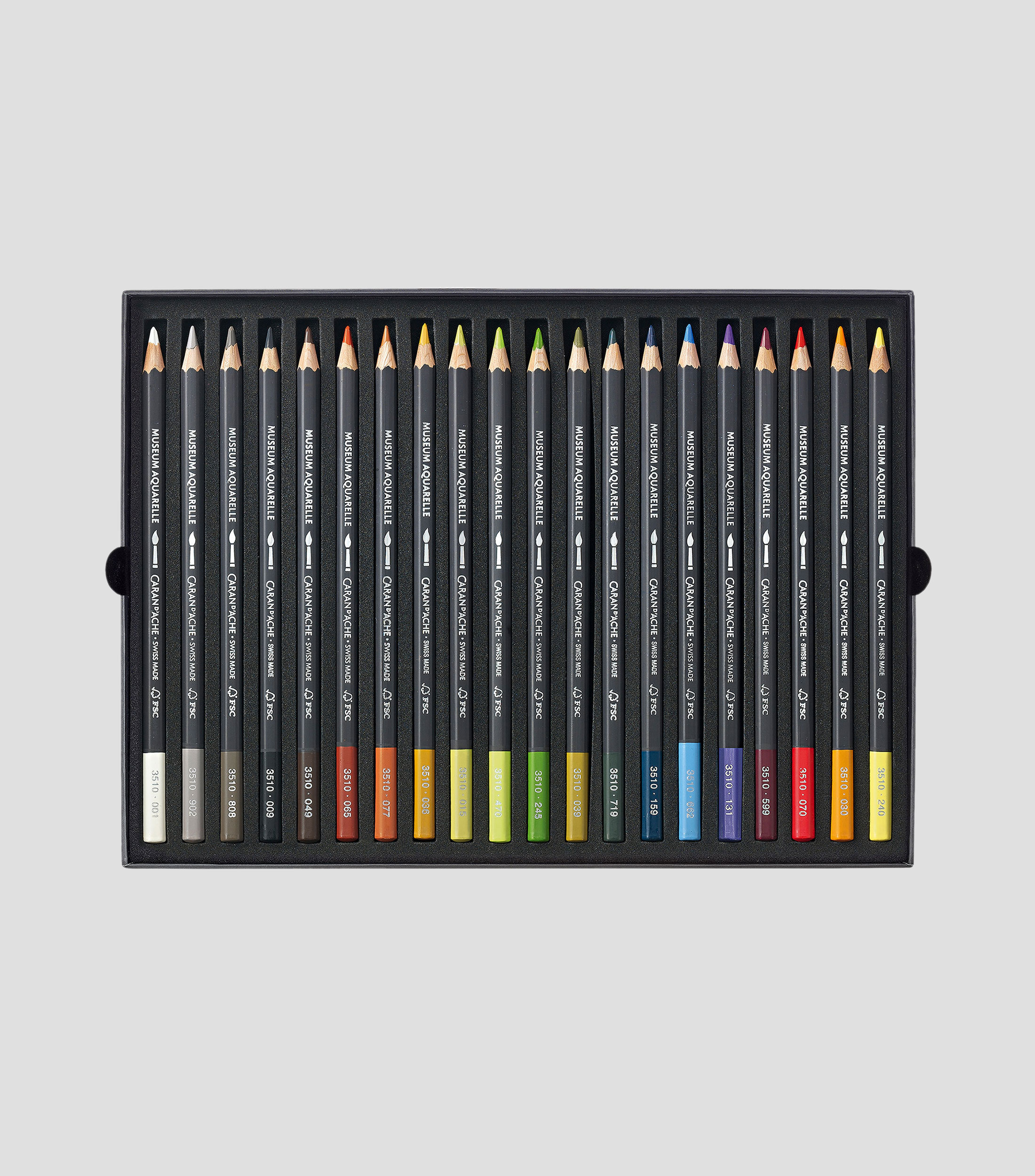 Estuche de Colores Museum Acuarelables Paisaje con 20 Piezas