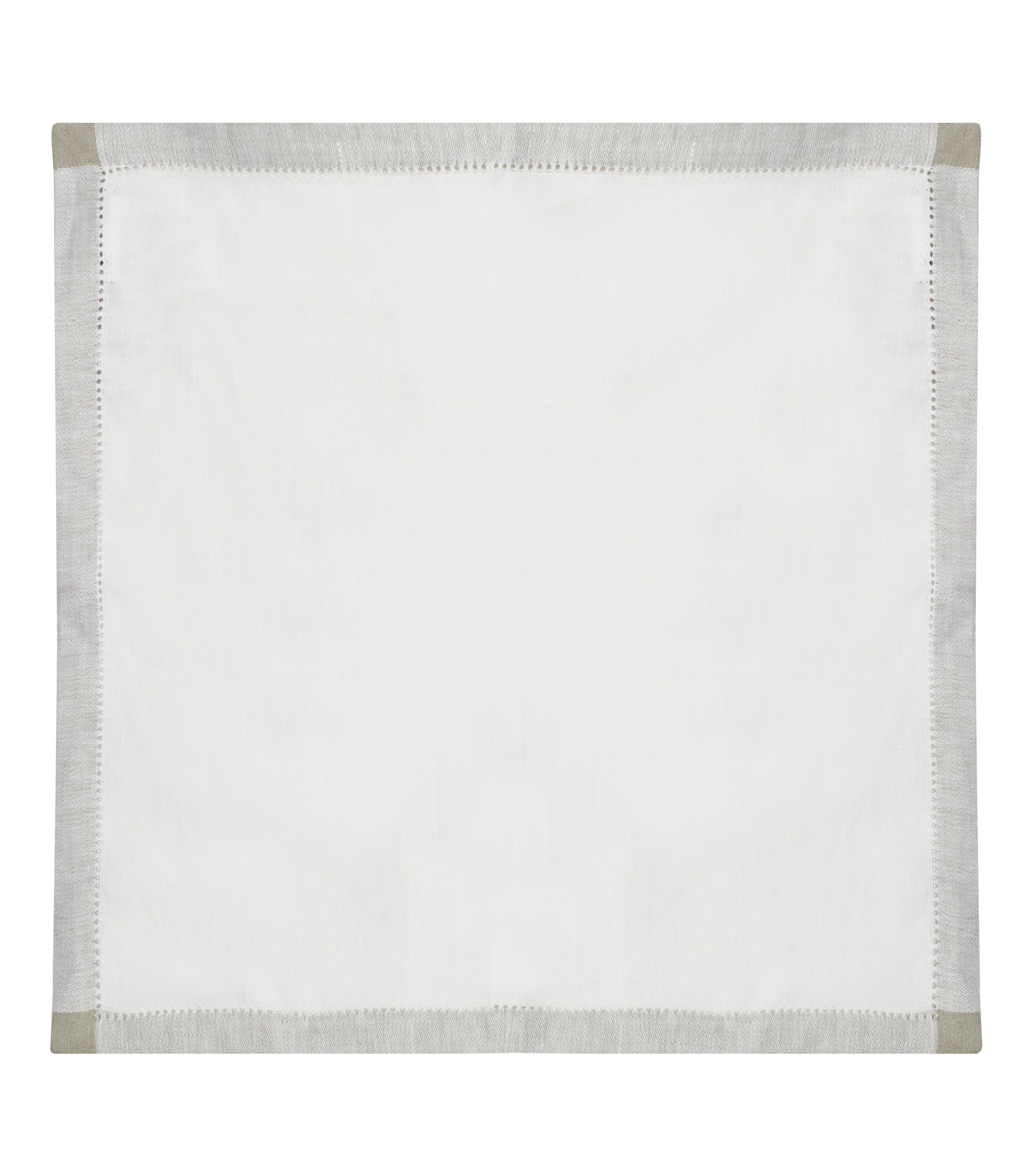 Servilleta Paris Blanco con Gris