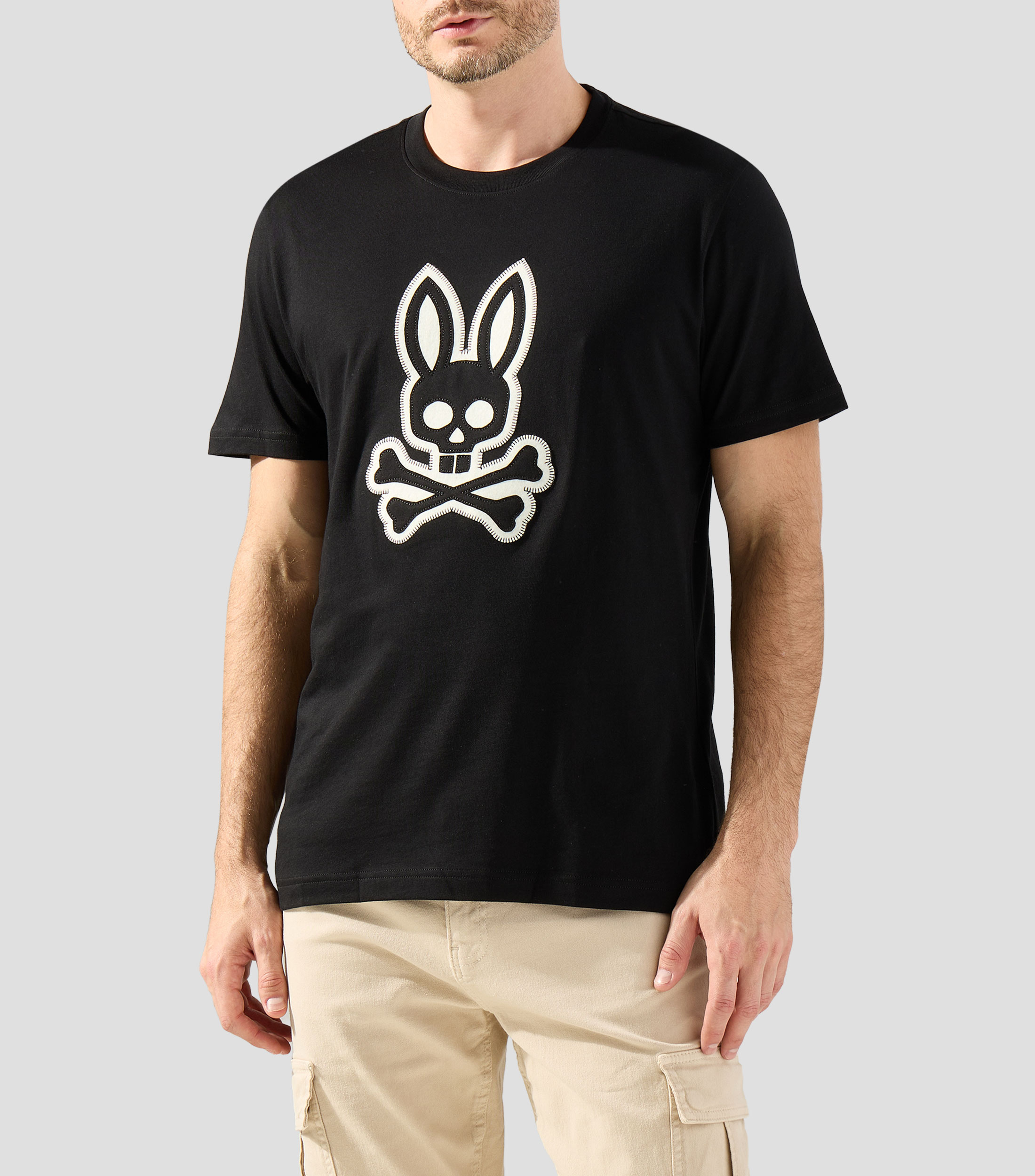 Playera cuello redondo manga corta fantasía Hombre