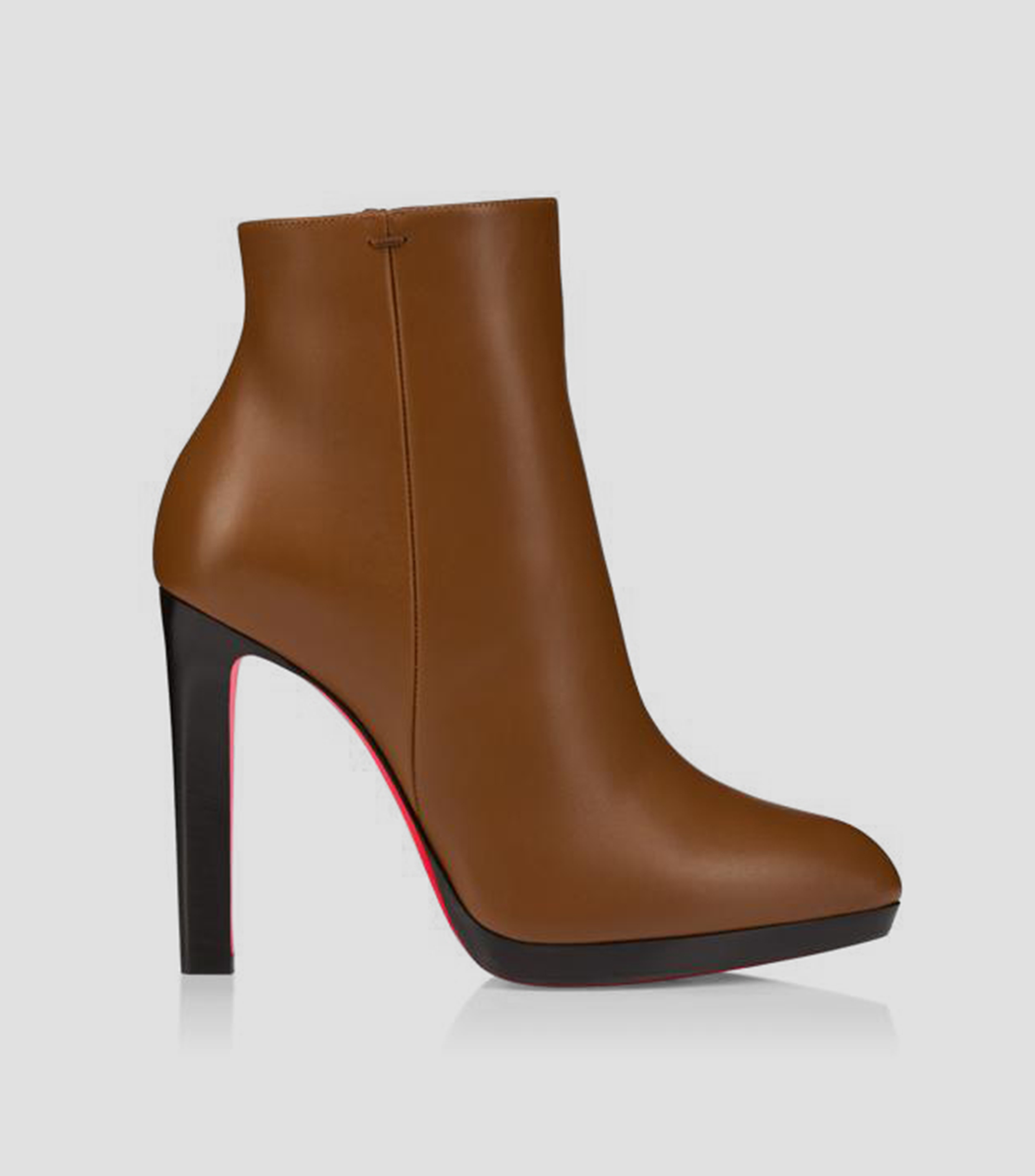 Botines casuales Fannylove en piel con tacón alto y delgado Mujer