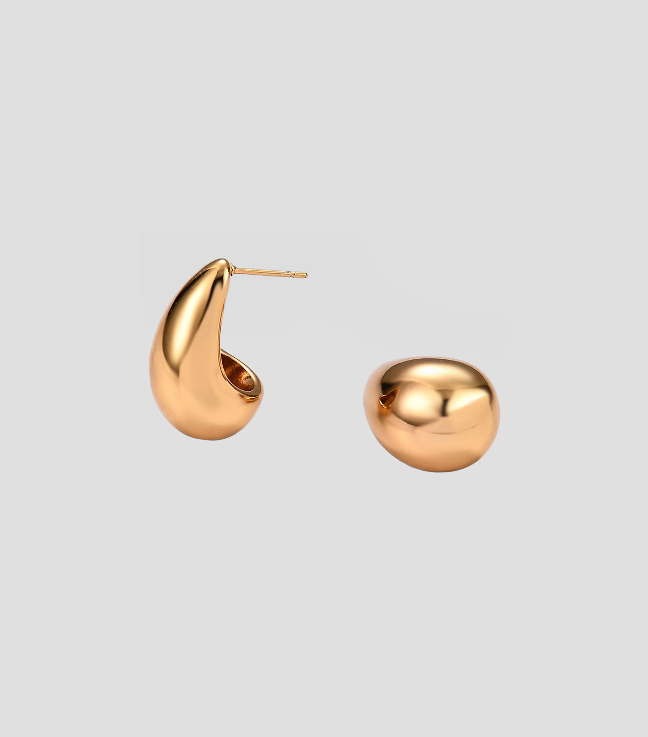 Aretes en forma de gota Mujer