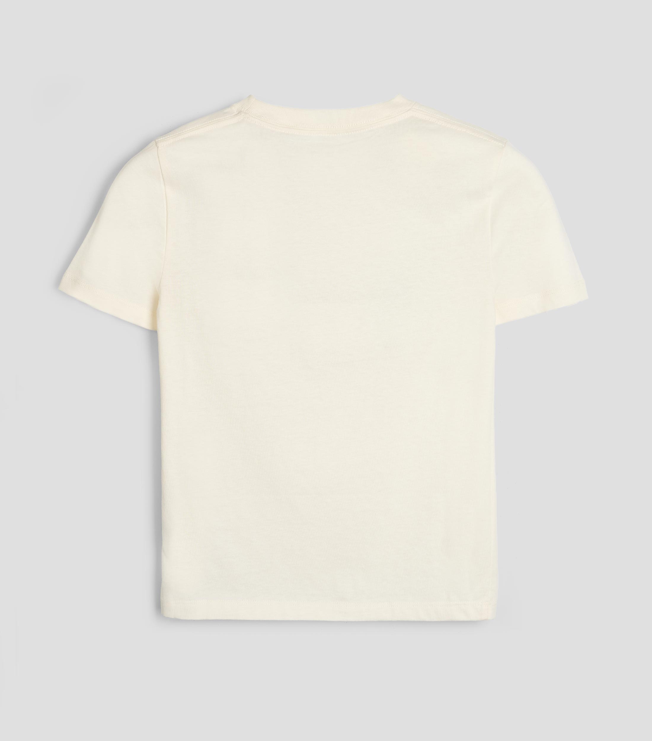 Playera cuello redondo manga corta lisa Niño