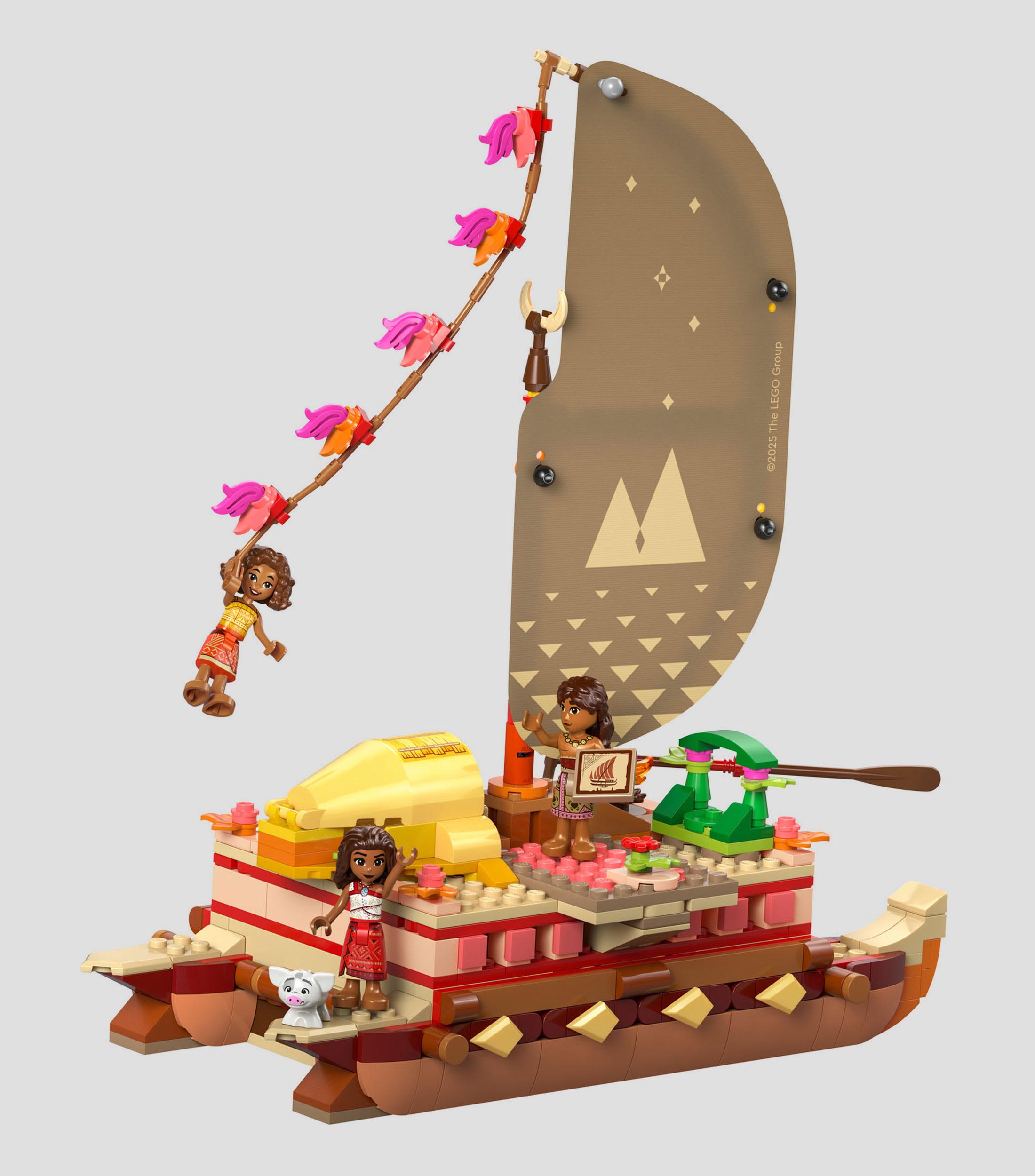 Lego Disney Canoa de Aventuras de Moana Juguete 43270