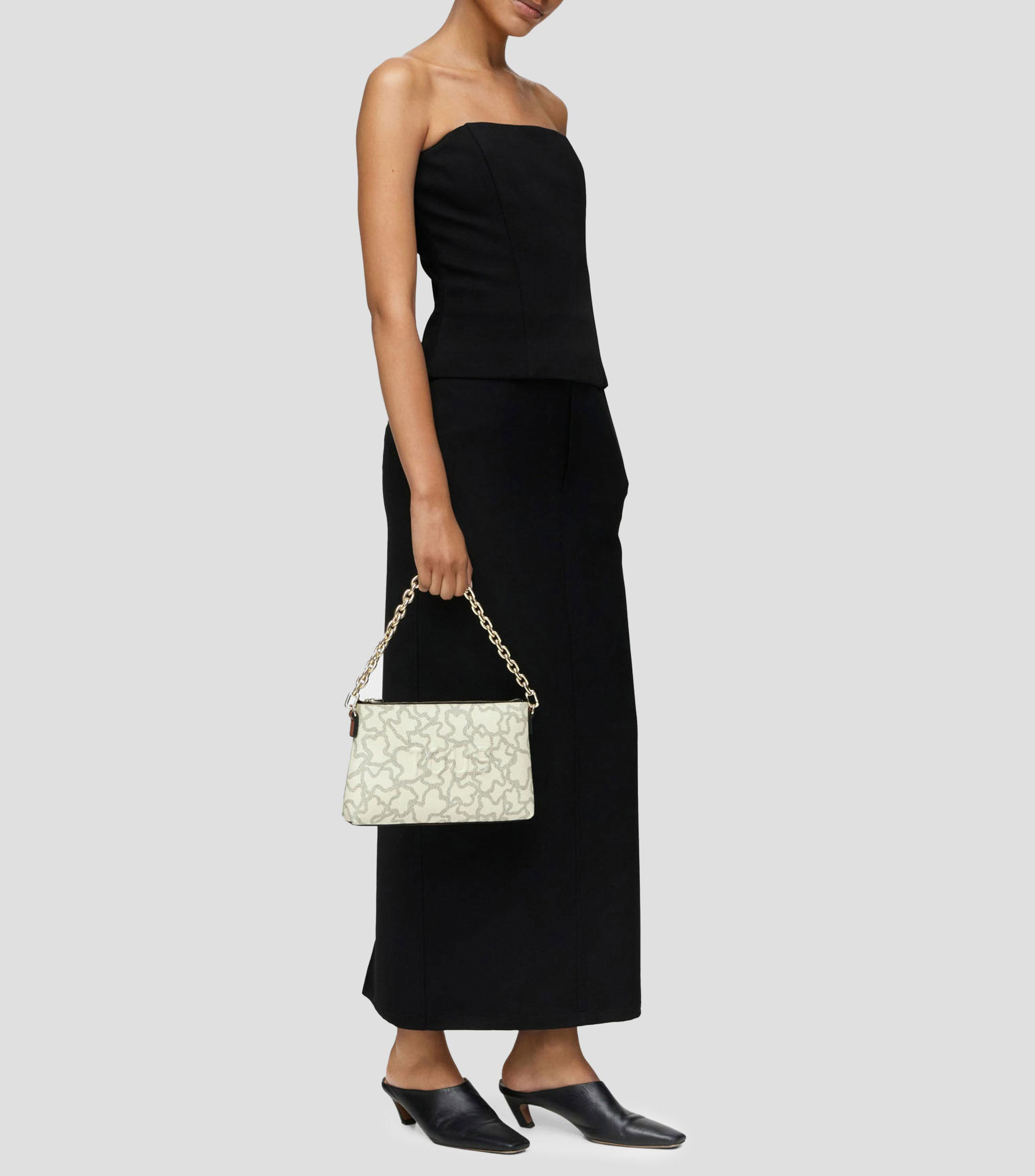 Bolso Clutch Kaos Icon Estampado Mujer