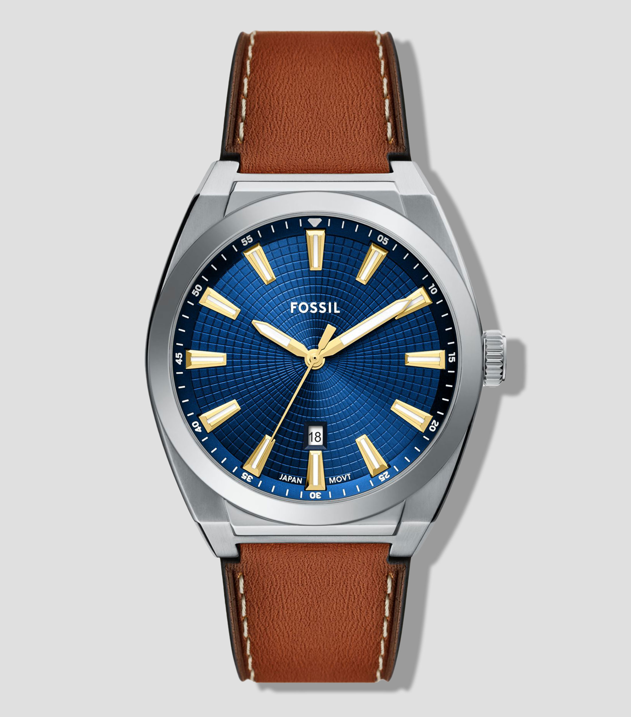 Reloj para Hombre Everett Deportivo Plateado