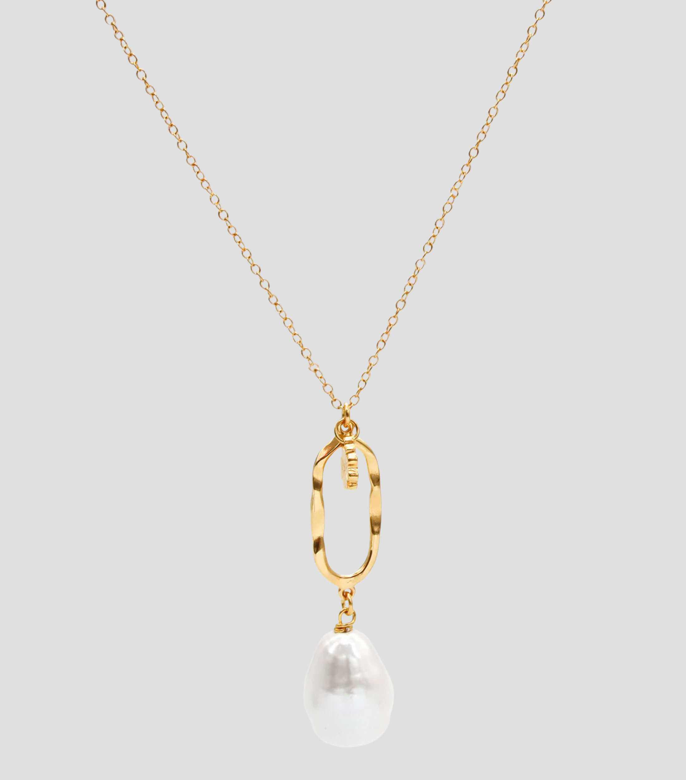 Collar con piedra Mujer