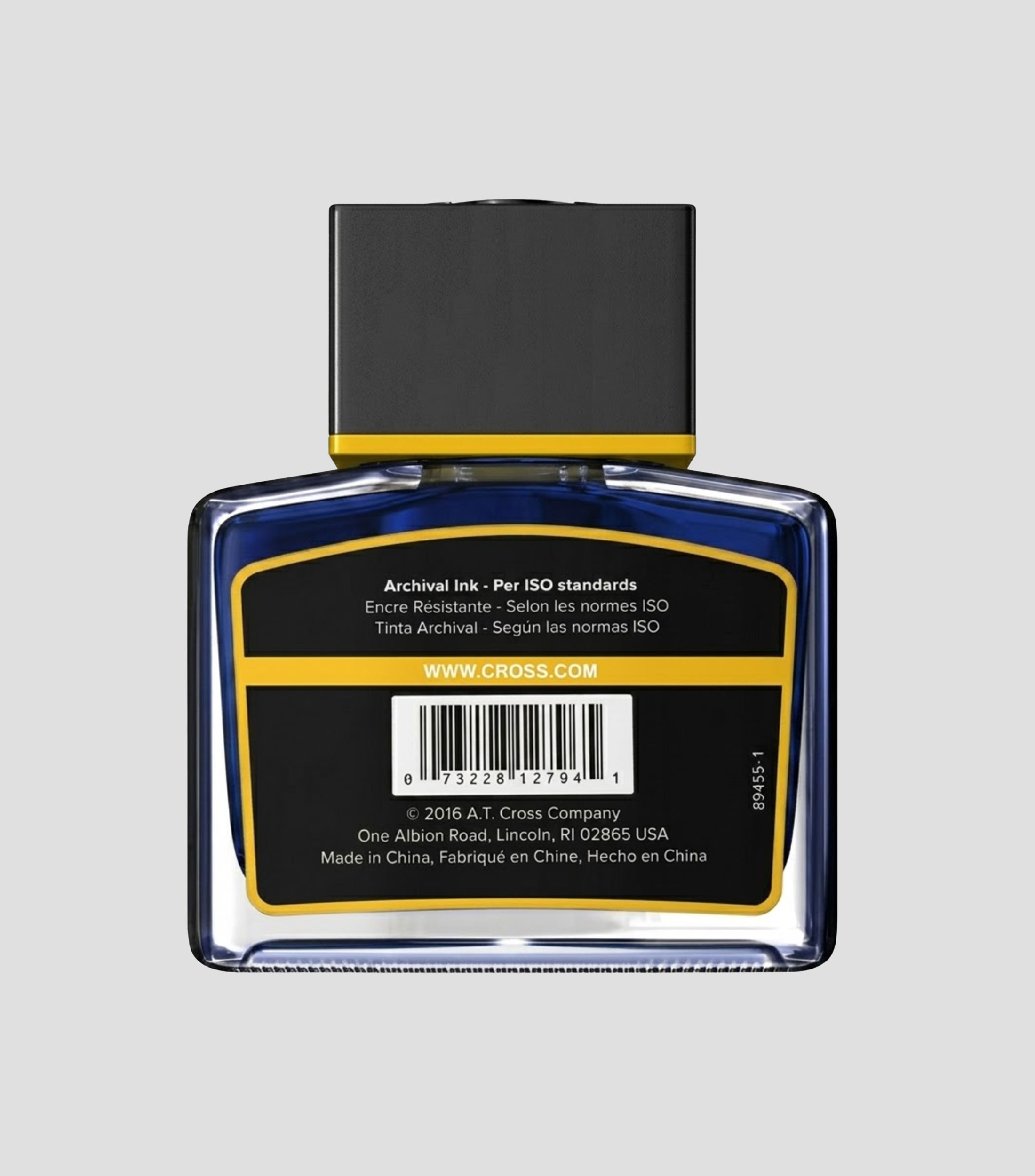 Frasco de tinta azul, 62.5 ml
