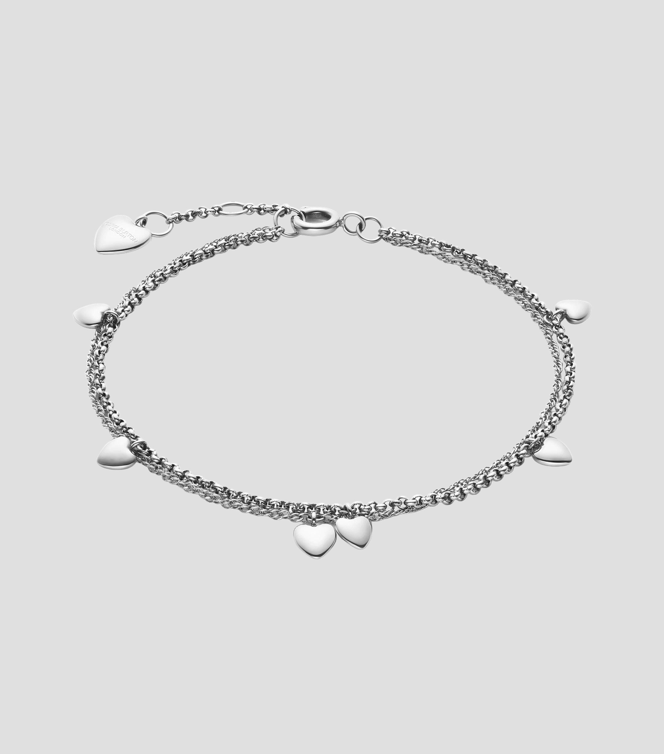 Pulsera eslabonada Mini Heart Mujer