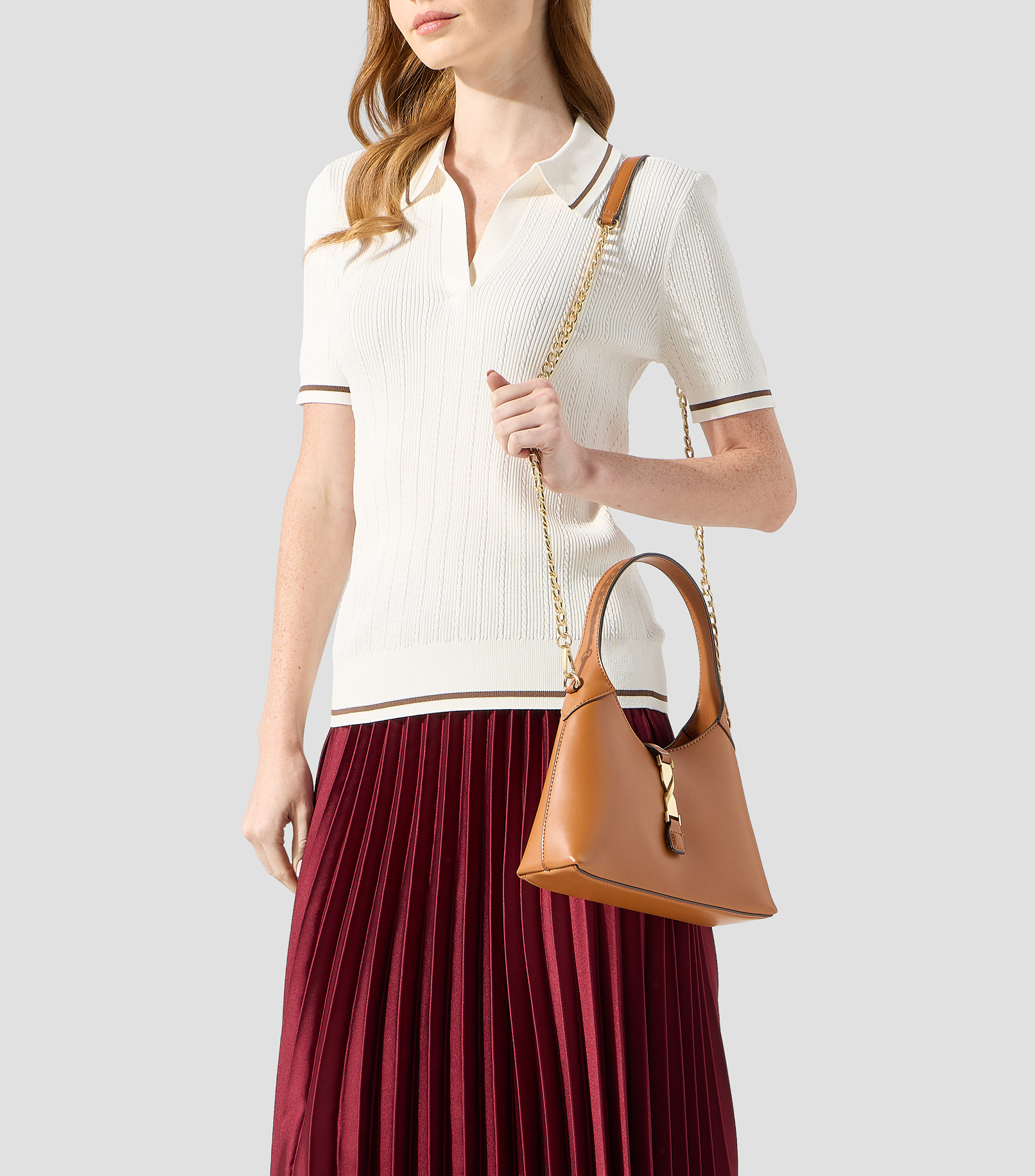 Bolsa shoulder liso Mujer
