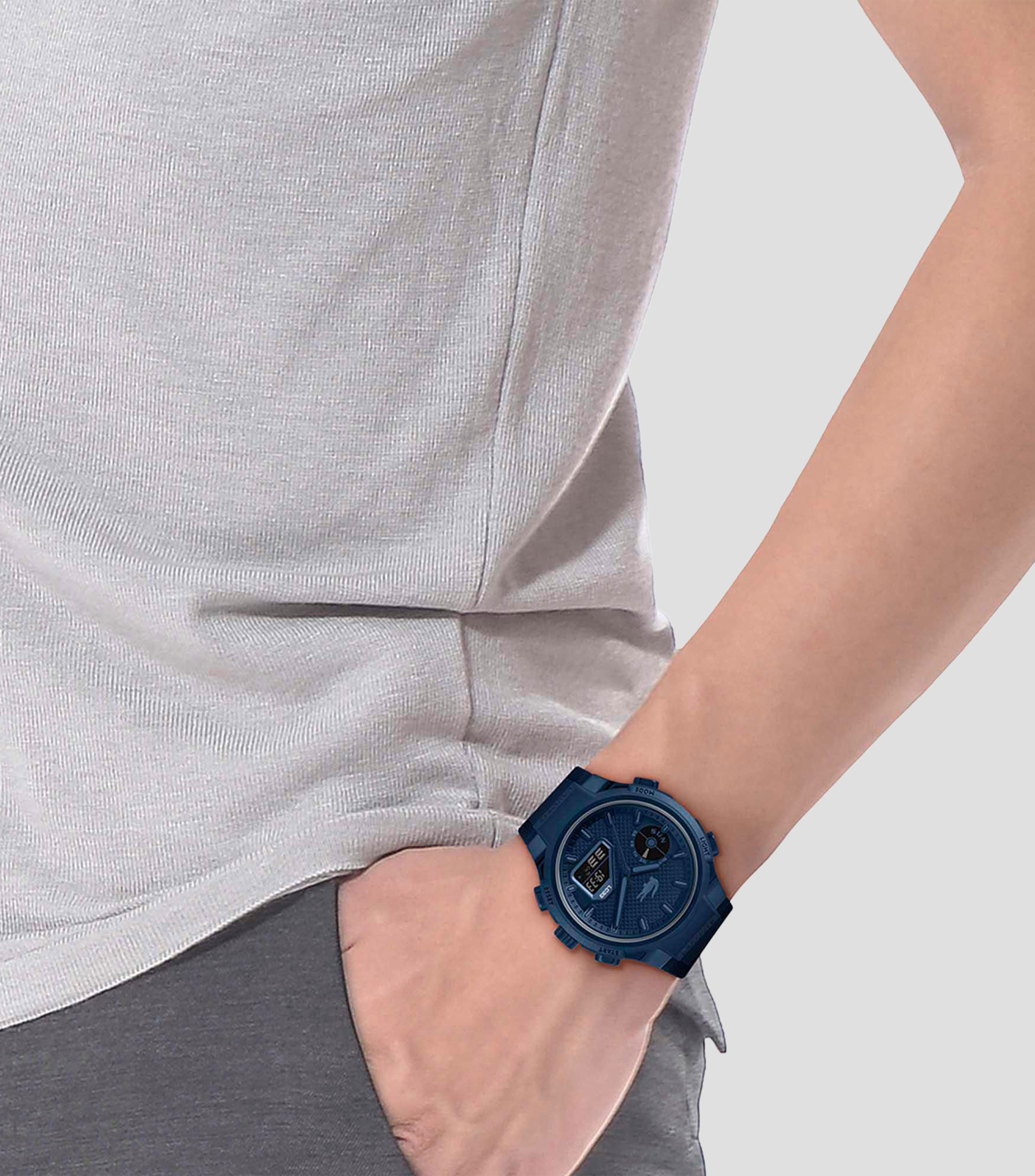 Reloj para Hombre LC33 Deportivo Azul marino