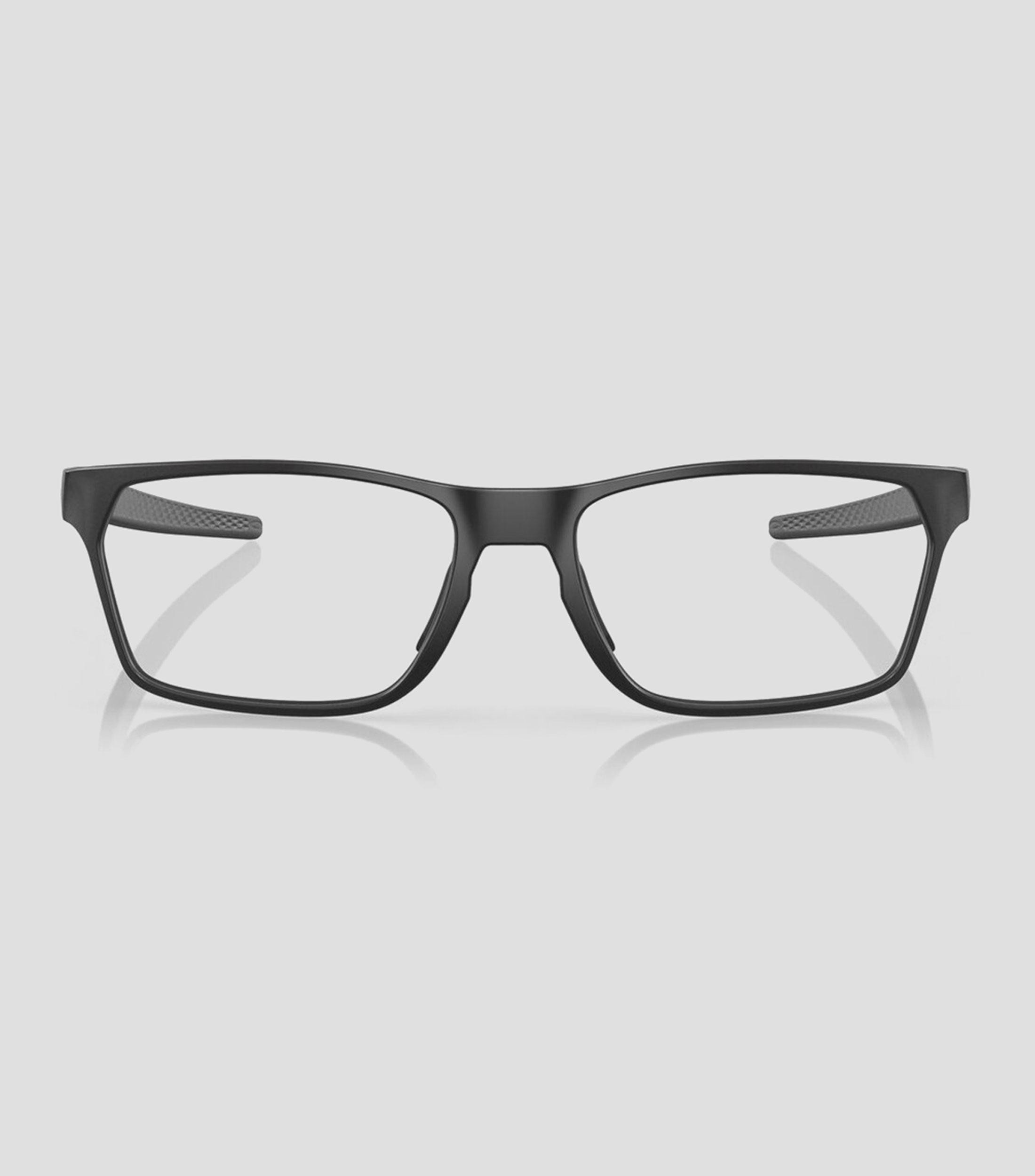 Lentes oftálmicos Rectangulares con Logotipo y textura Hombre