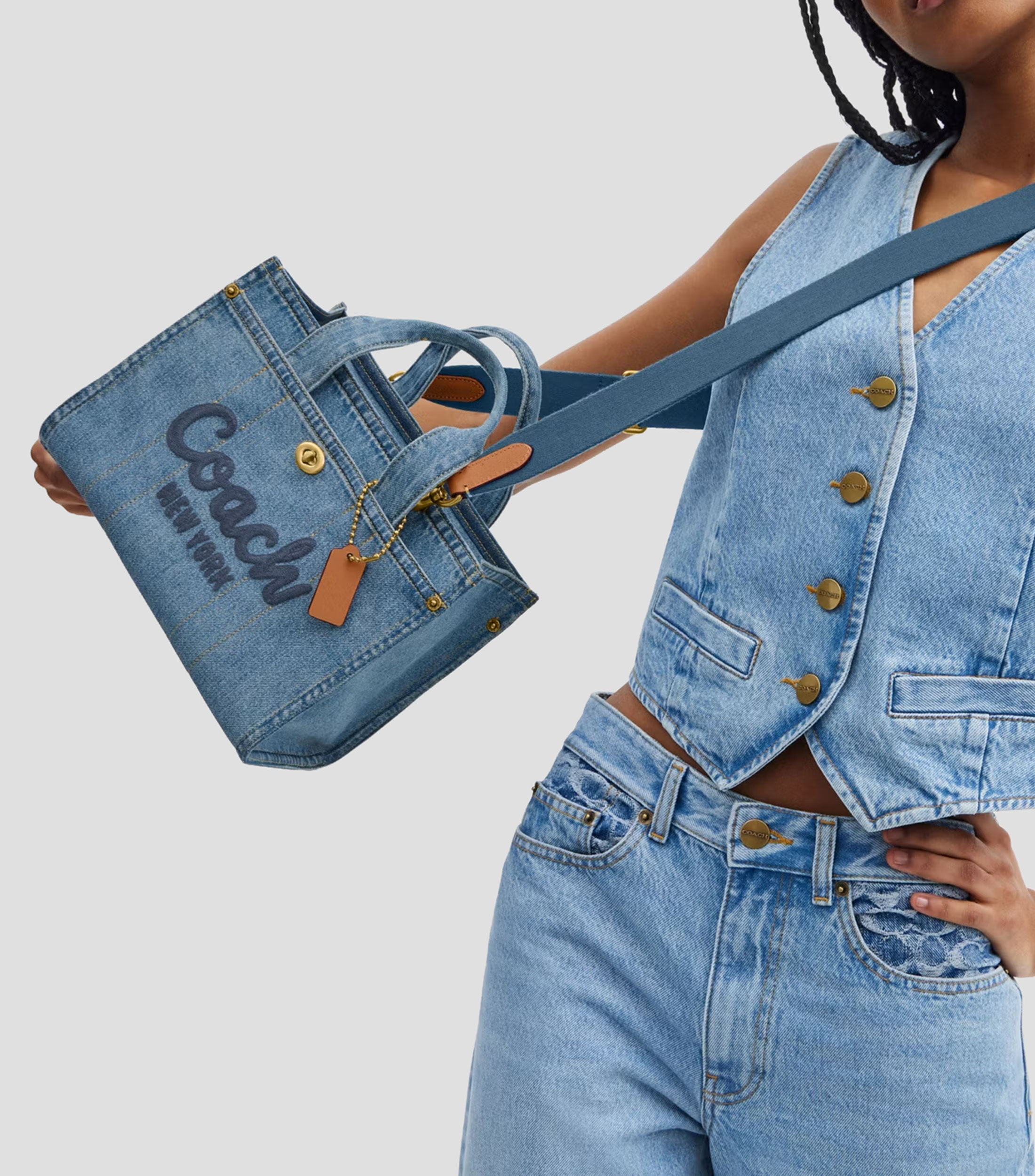 Bolsa tote denim Cargo 26 Mujer