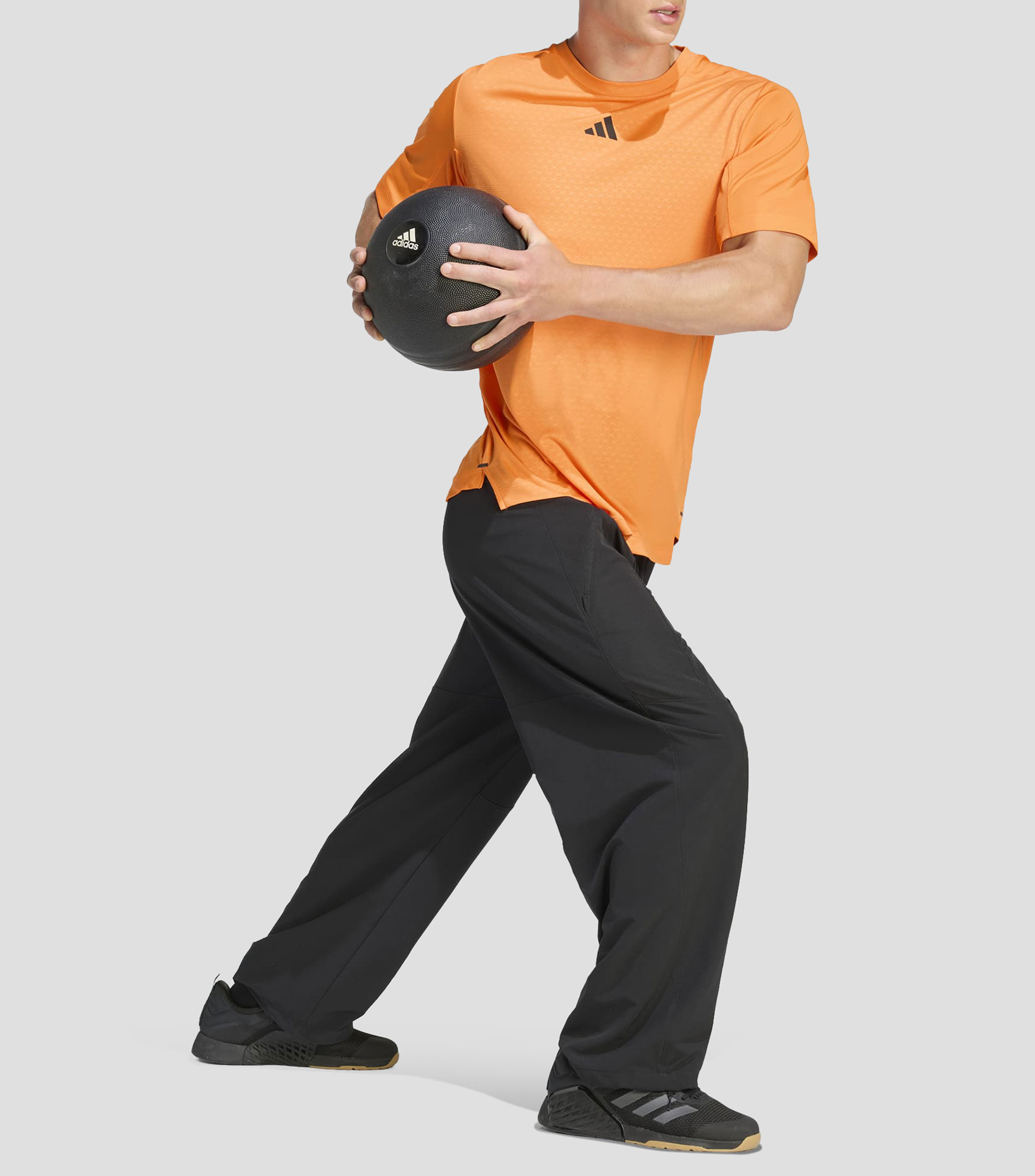 Playera para entrenamiento liso Hombre