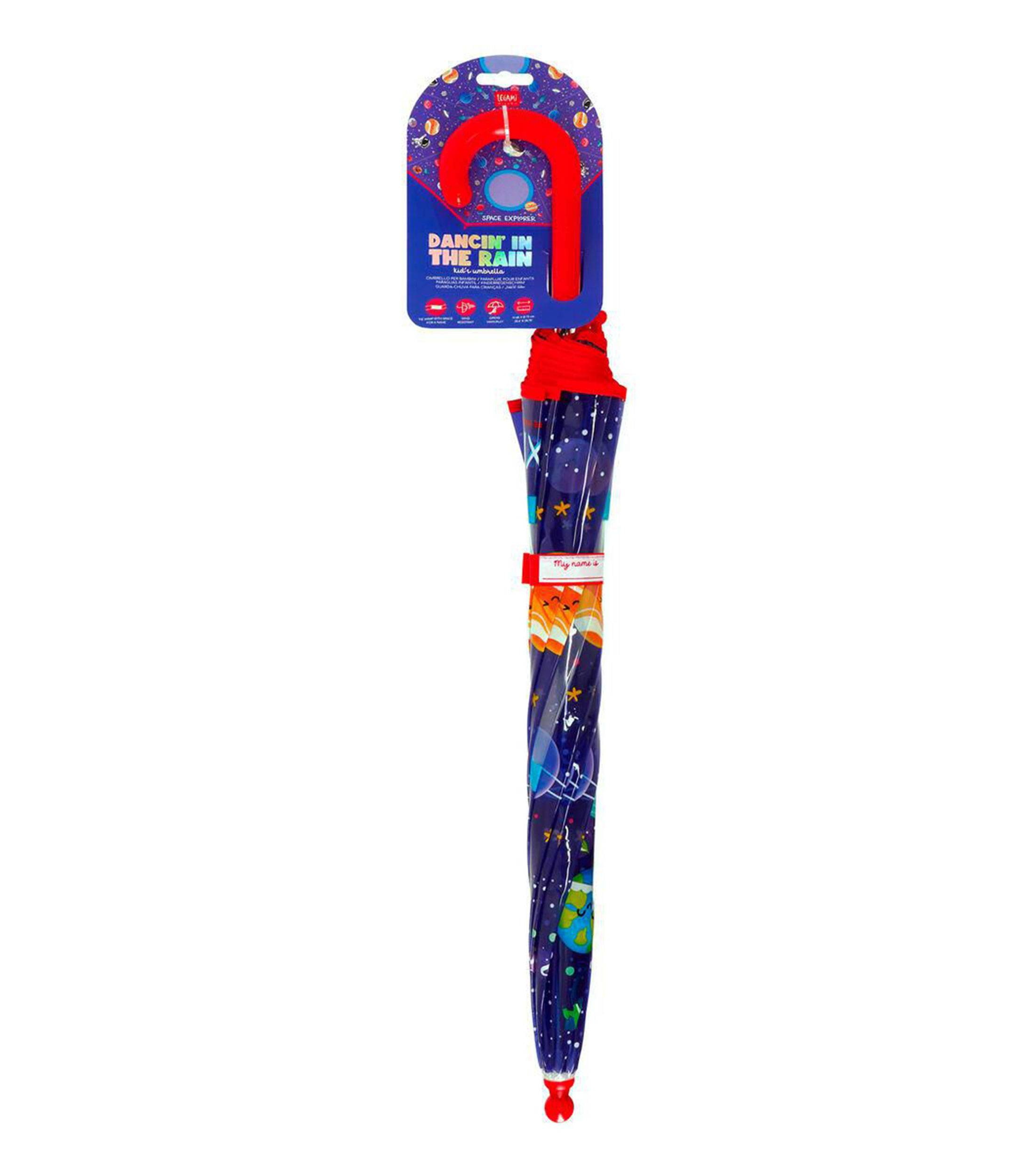 Paraguas Estampado del Espacio Niño