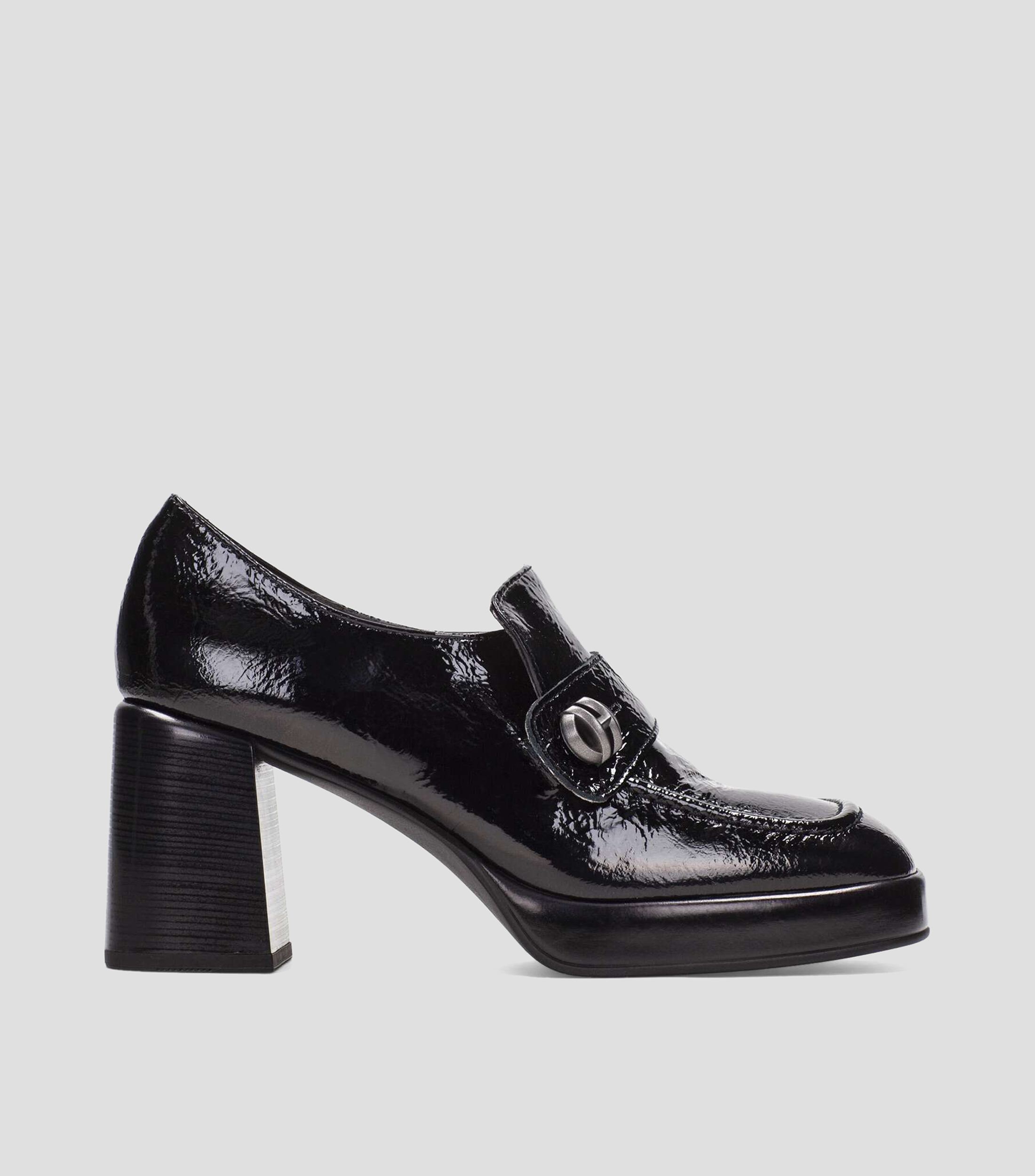 Zapatos Tokio con plataforma y tacón ancho de 7 cm Mujer