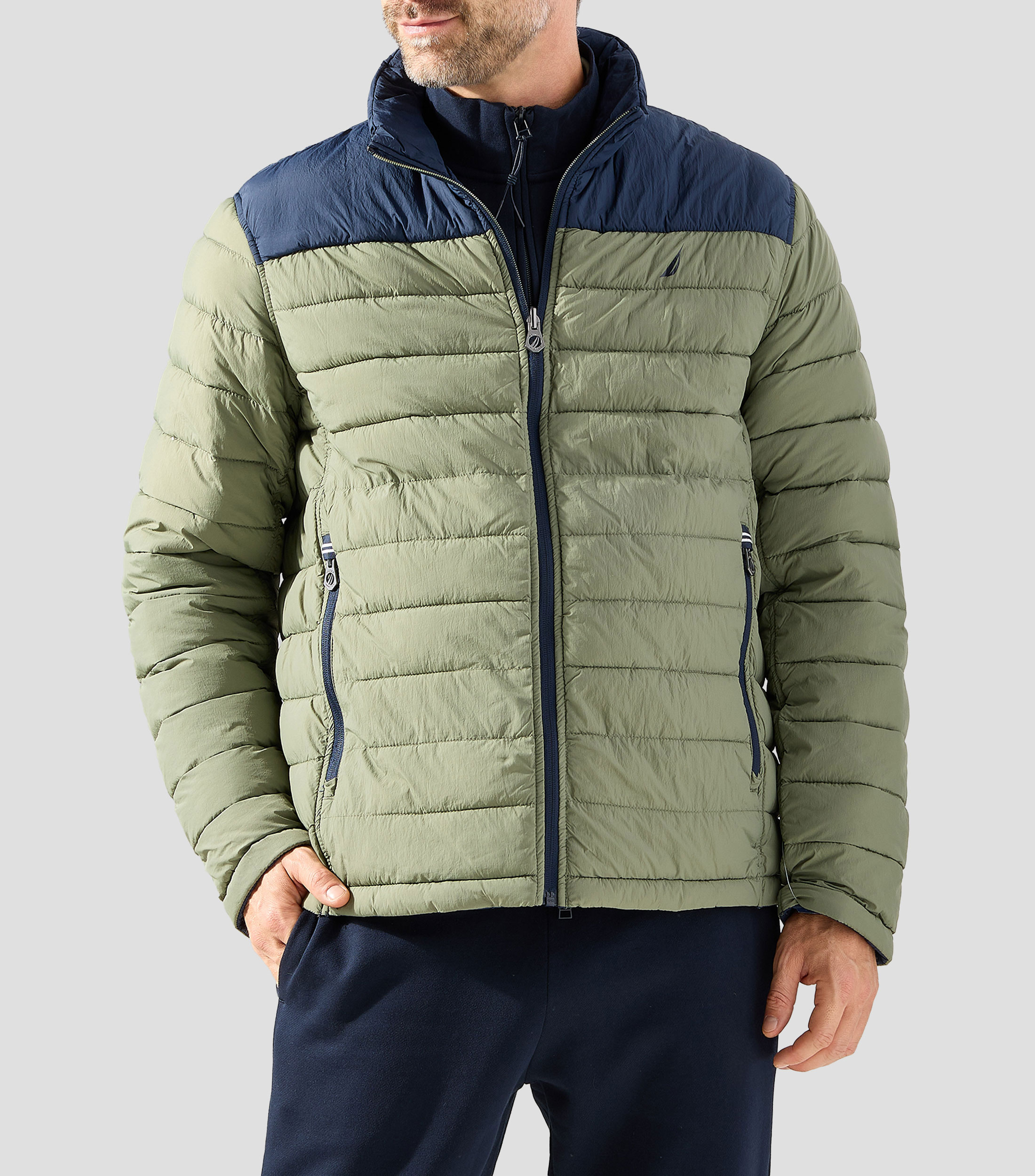 Chamarra puffer Hombre