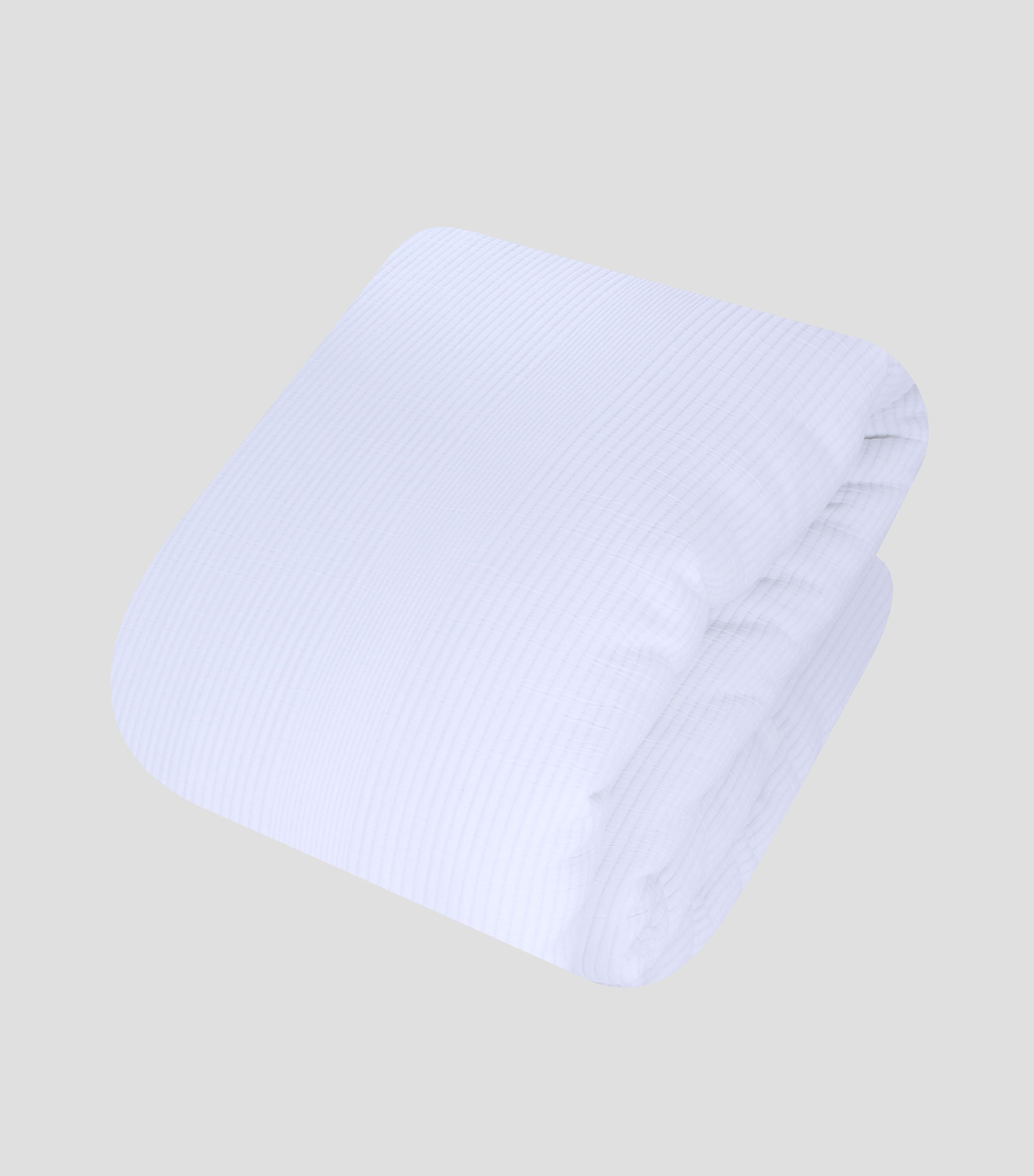 Duvet con Relleno Matrimonial/Queen Size de Algodón Hedda Blanco