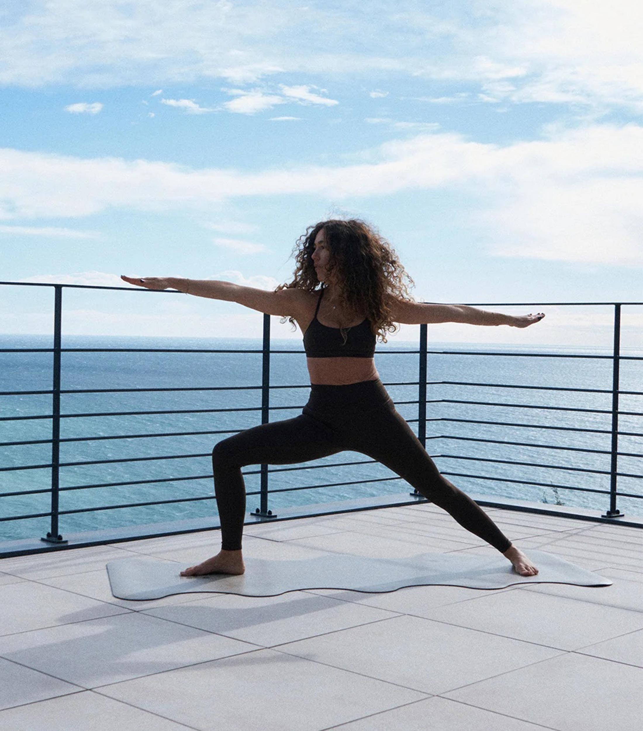 Tapete para Yoga y Pilates Greige 185 x 73 cm