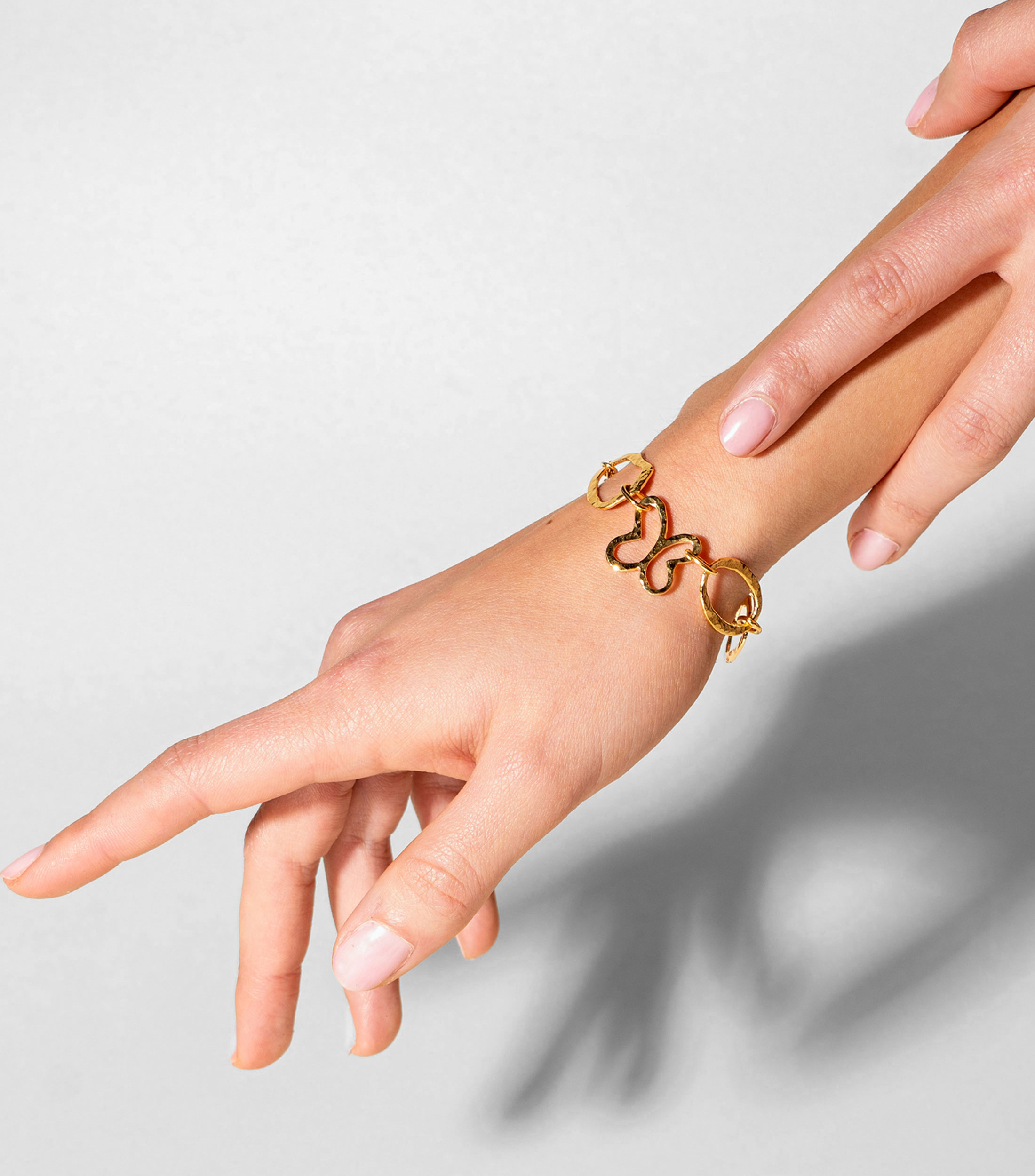 Pulsera en plata .925 con eslabones Mariposa Liberty Mujer