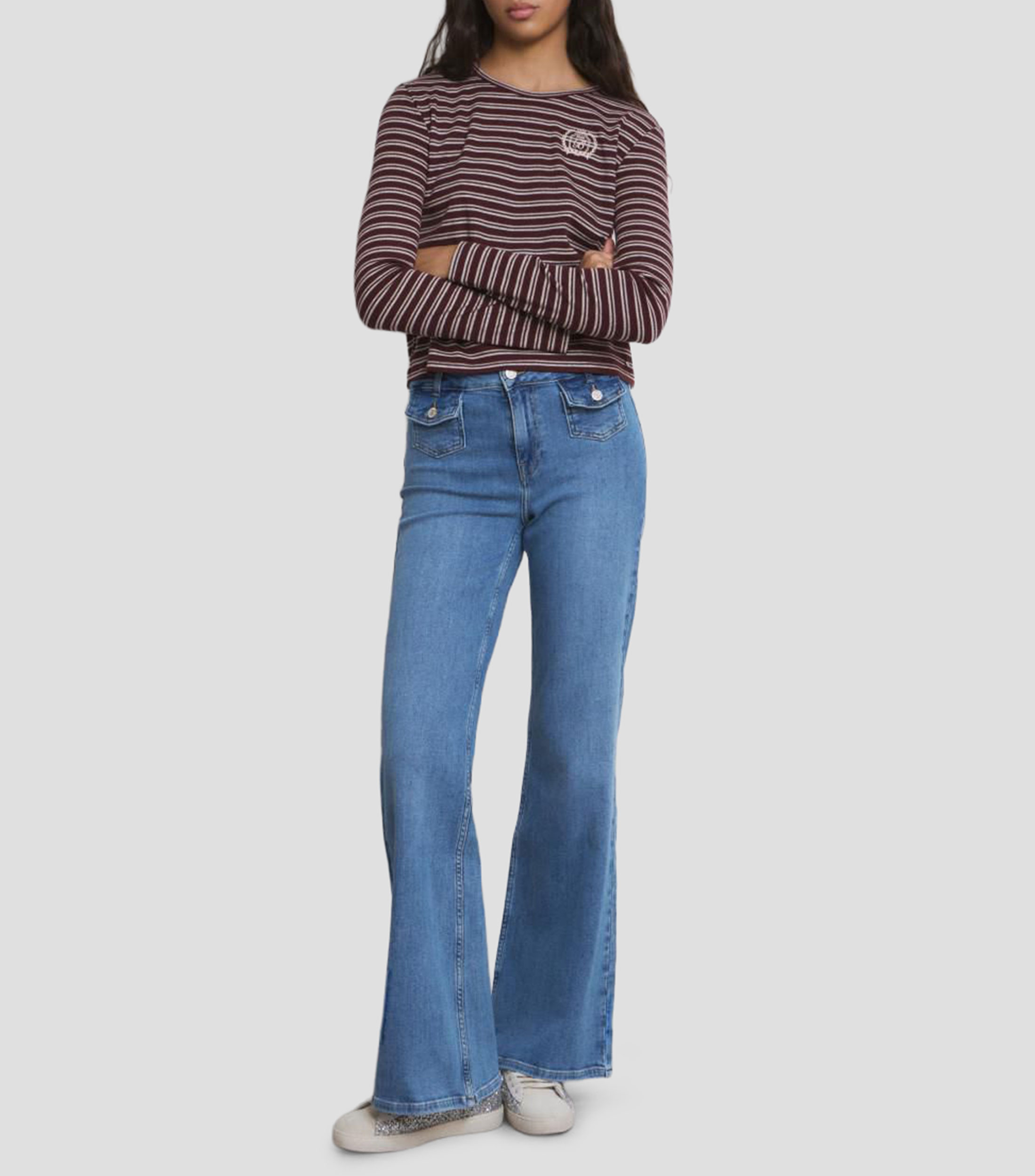 Jeans Flared Mujer