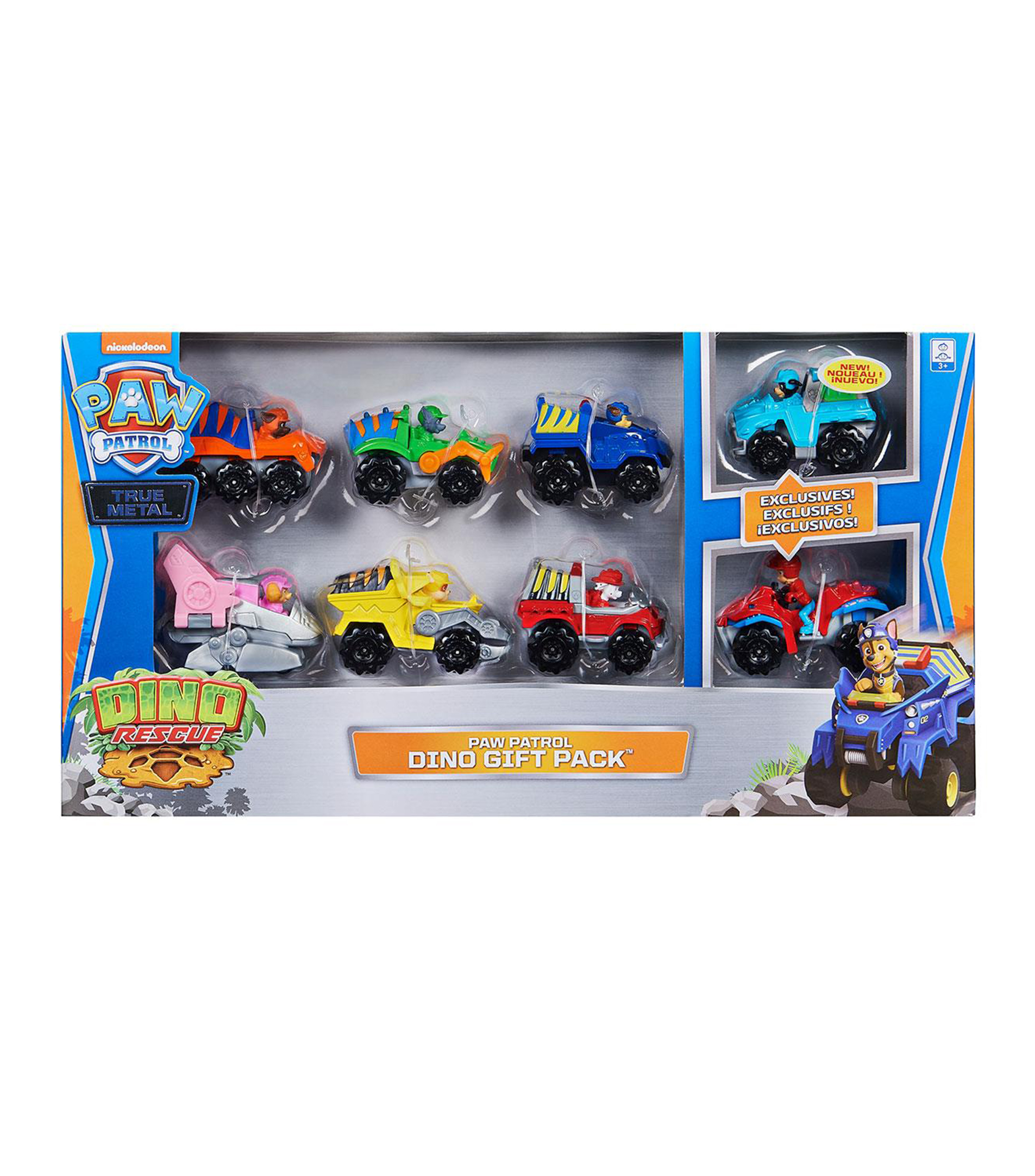Spin Master Set Paw Patrol True Metal Dino El Palacio de Hierro