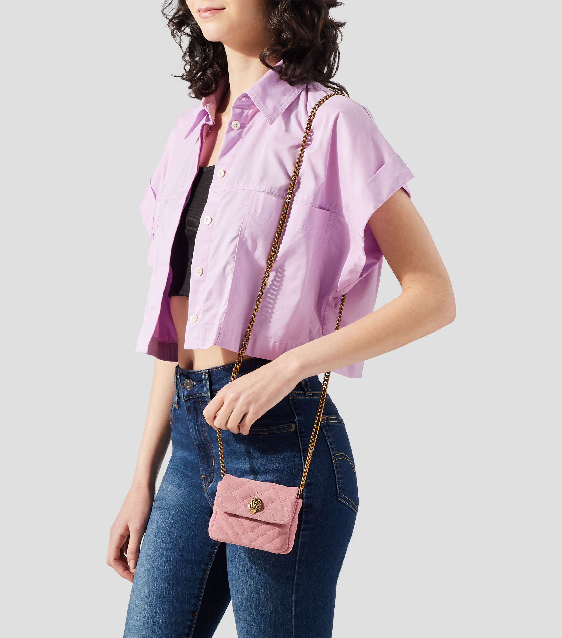 Bolsa mini Crossbody en piel Mujer