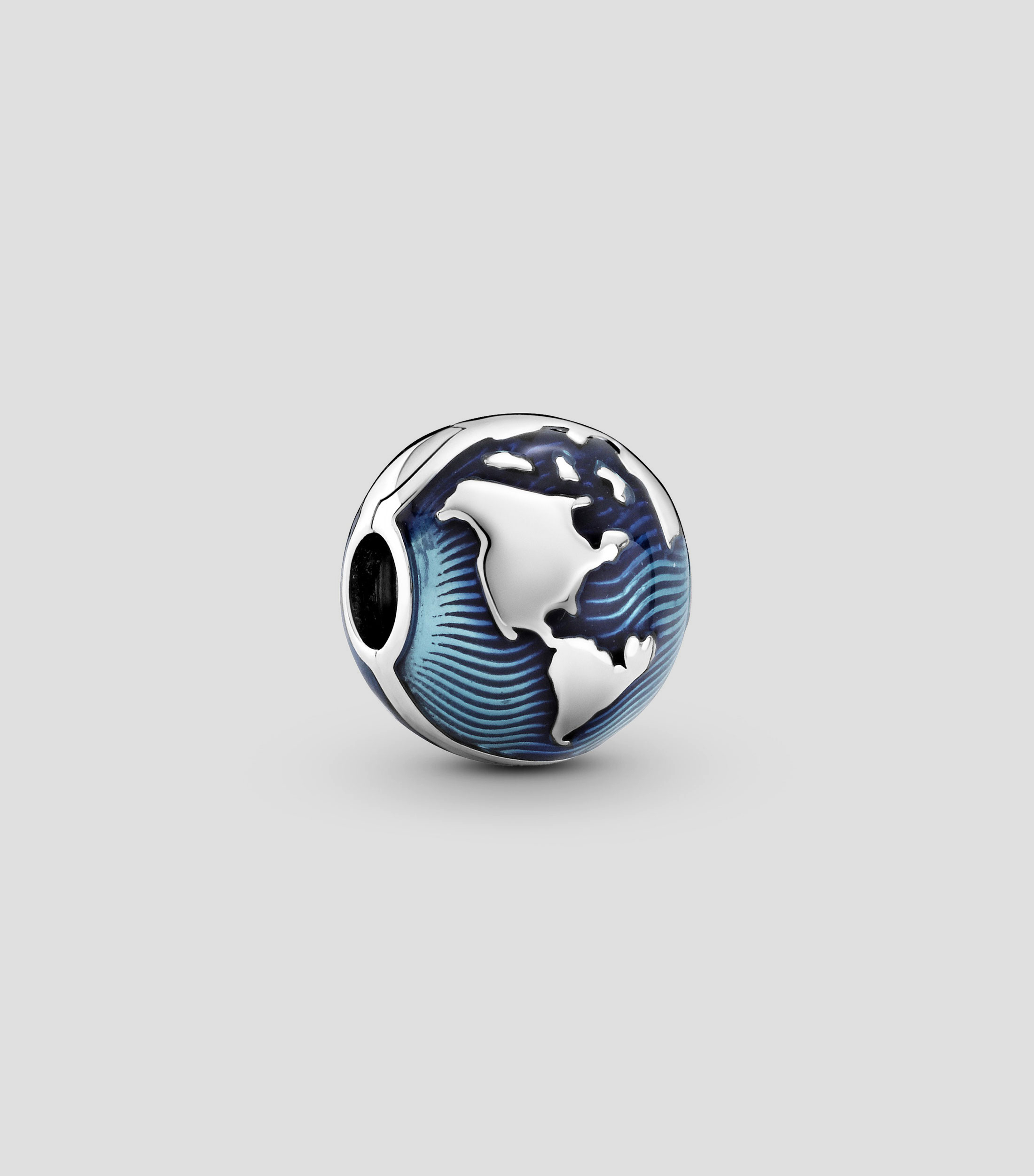 Charm en Plata .925 Clip Globo Mujer