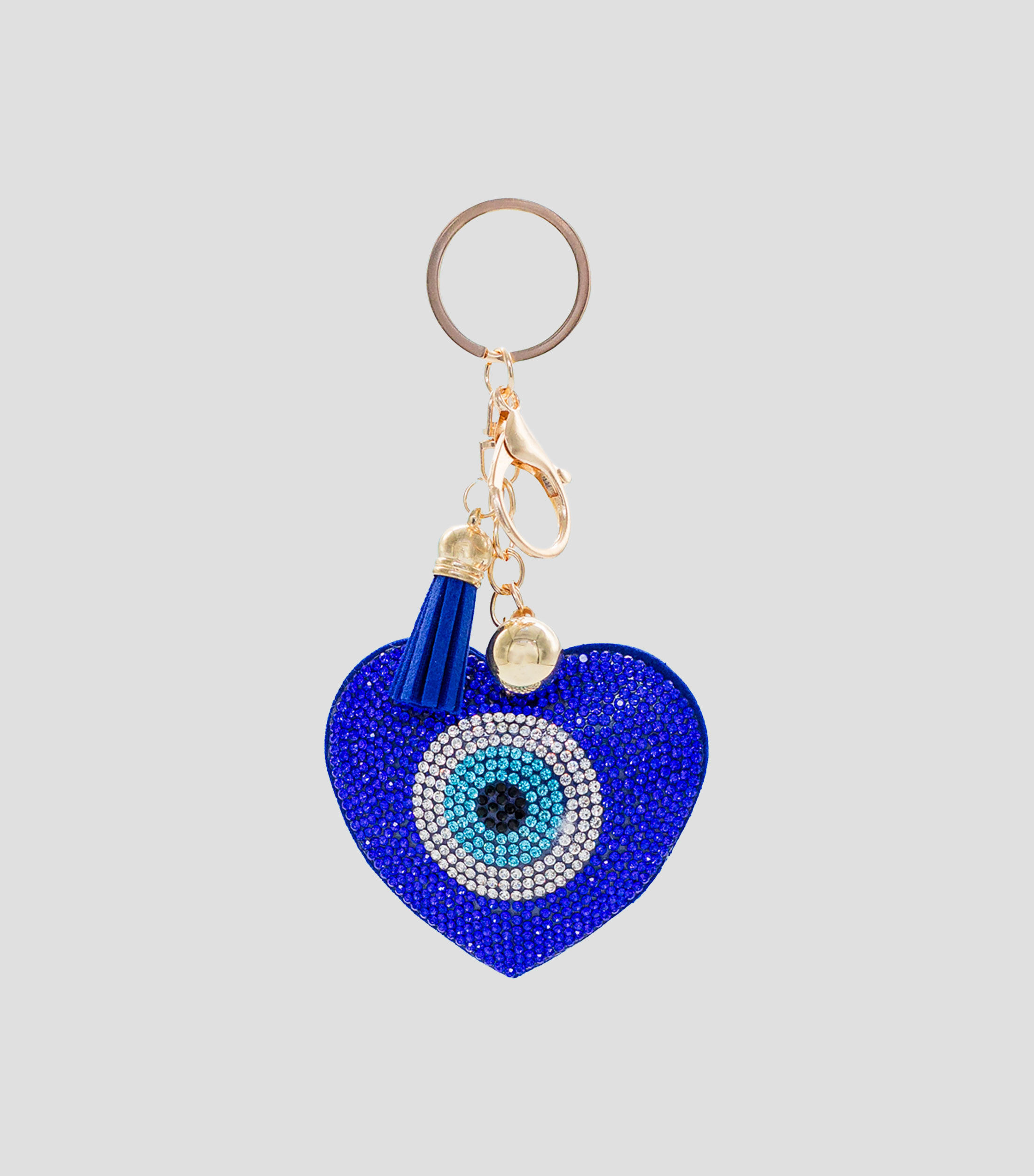 Llavero corazón con ojo Mujer